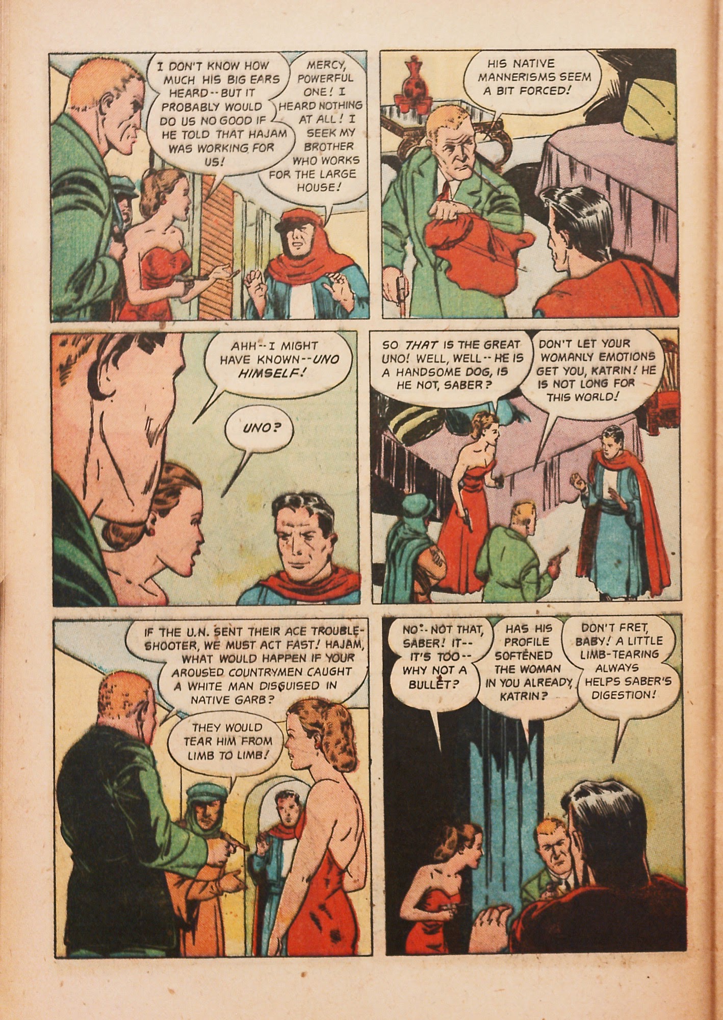 Read online Super-Mystery Comics comic -  Issue #39 - 42