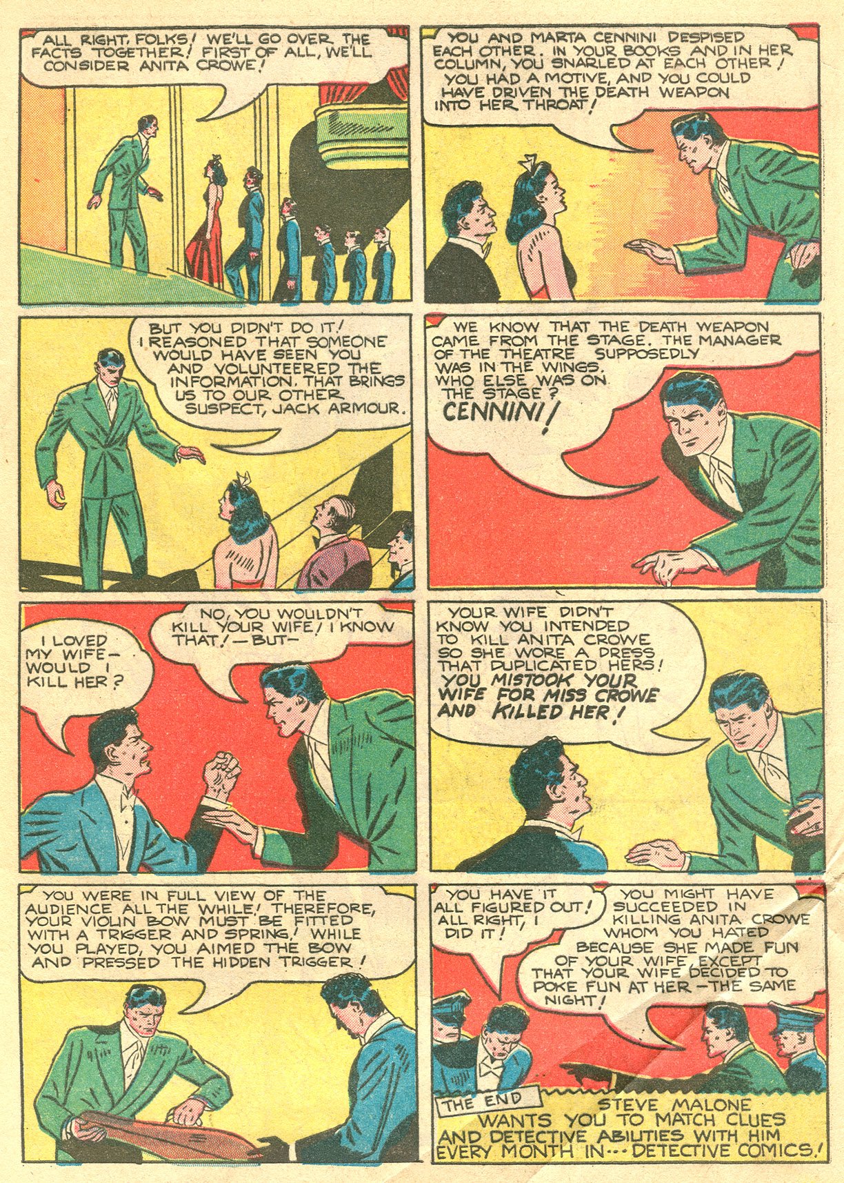 Read online Detective Comics (1937) comic -  Issue #51 - 57
