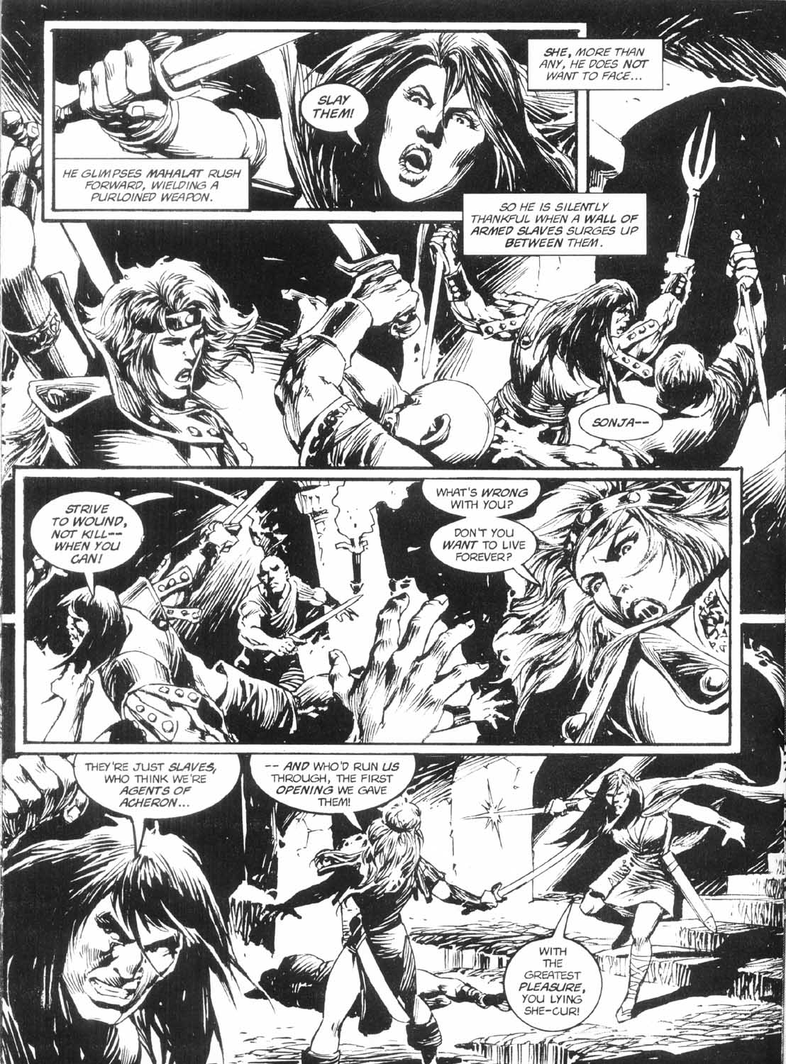 Read online The Savage Sword Of Conan comic -  Issue #229 - 18