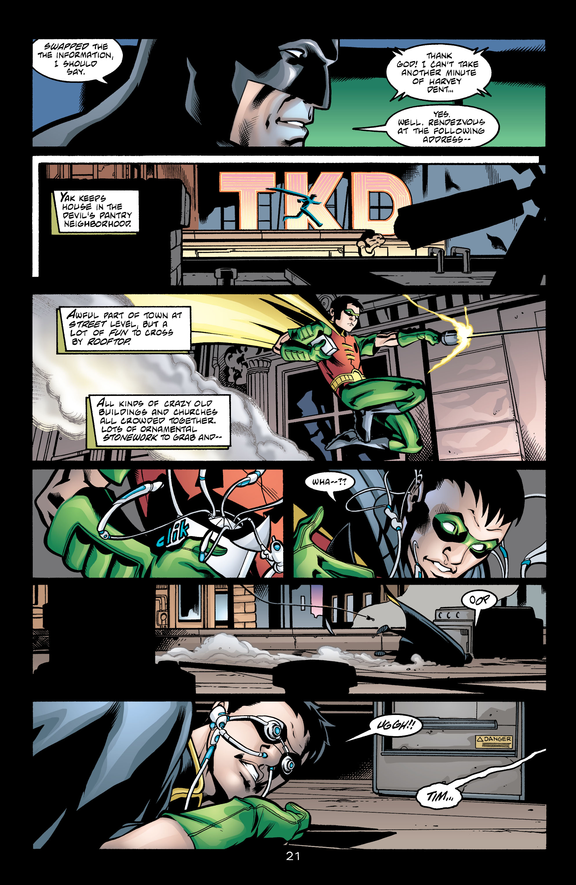Read online Robin (1993) comic -  Issue #116 - 22