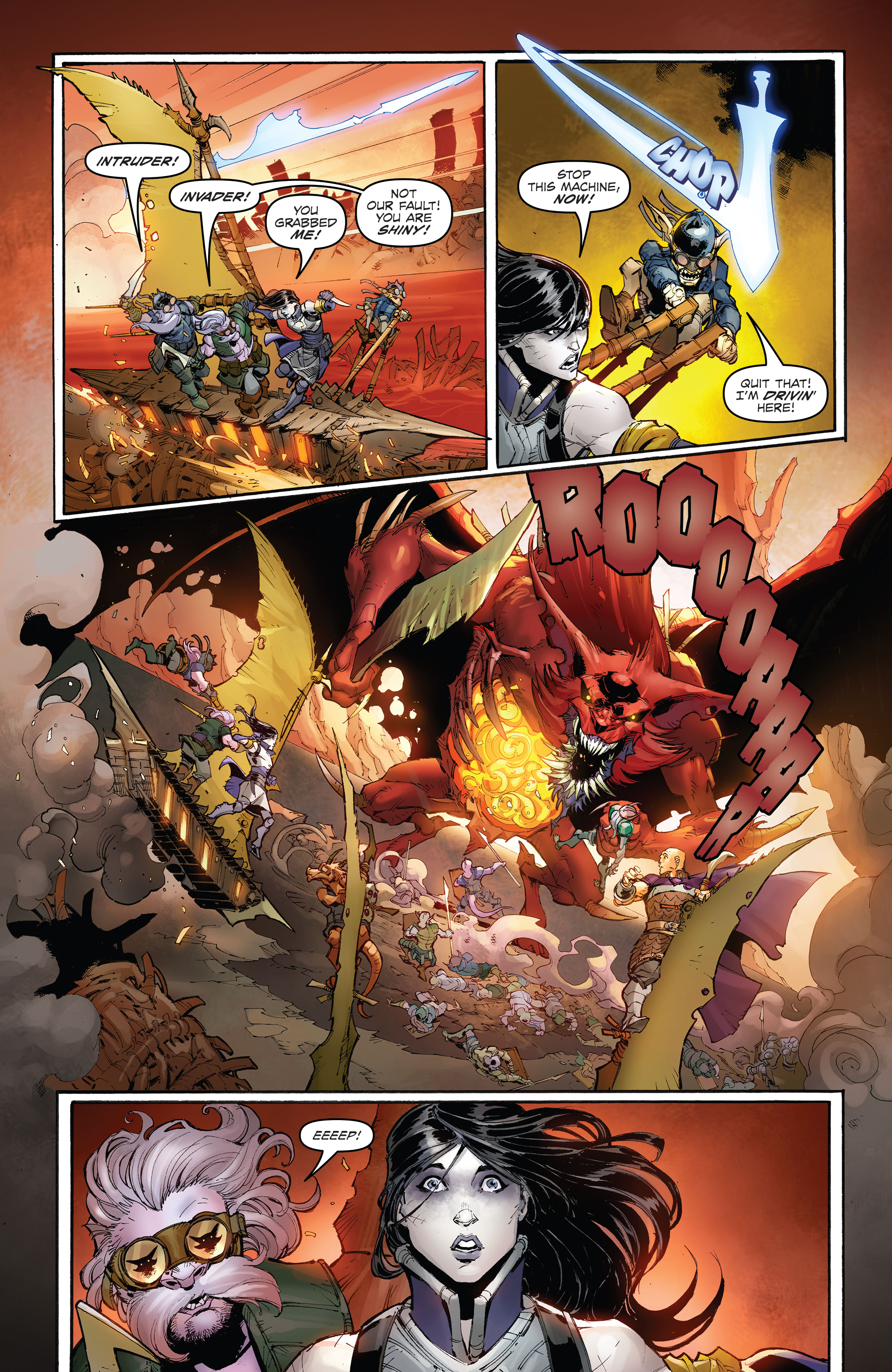 Read online Dungeons & Dragons: Infernal Tides comic -  Issue #4 - 14