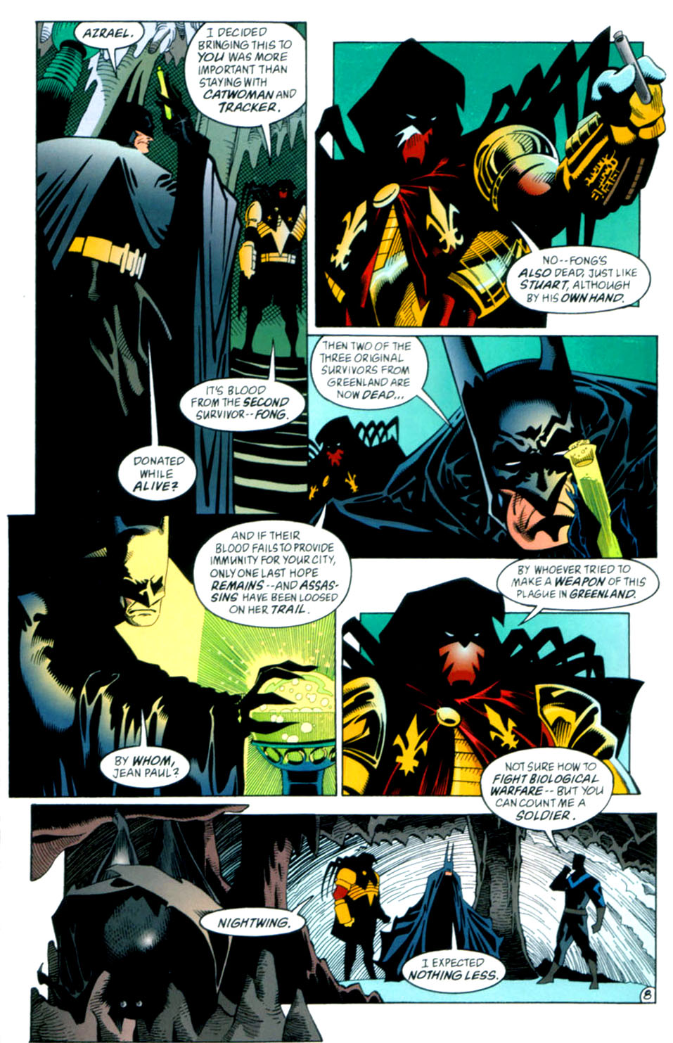 Read online Batman: Contagion comic -  Issue #6 - 10