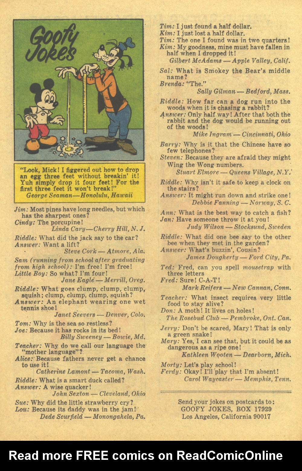 Read online Walt Disney's Comics and Stories comic -  Issue #310 - 17