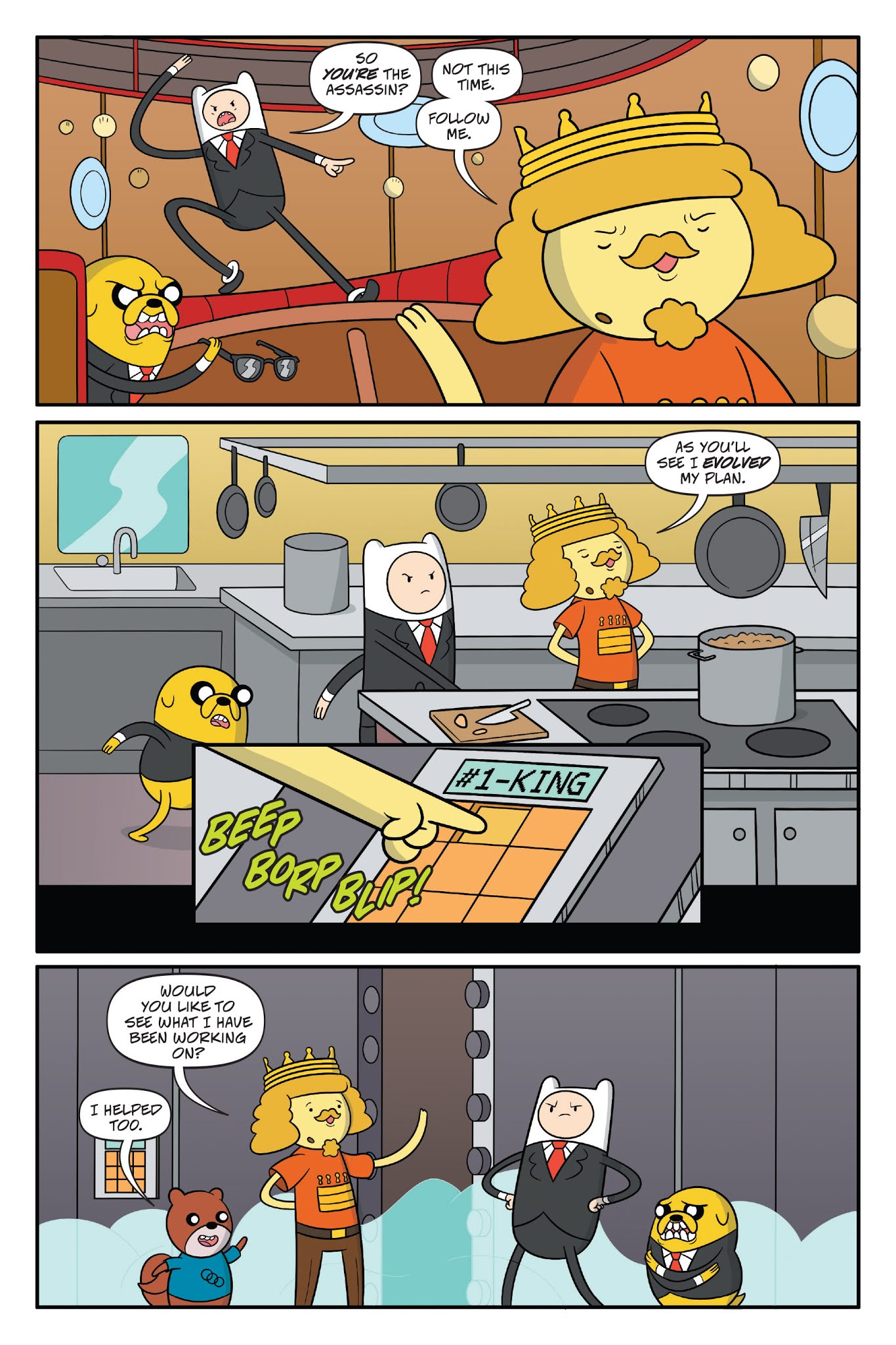 Read online Adventure Time: President Bubblegum comic -  Issue # TPB - 85