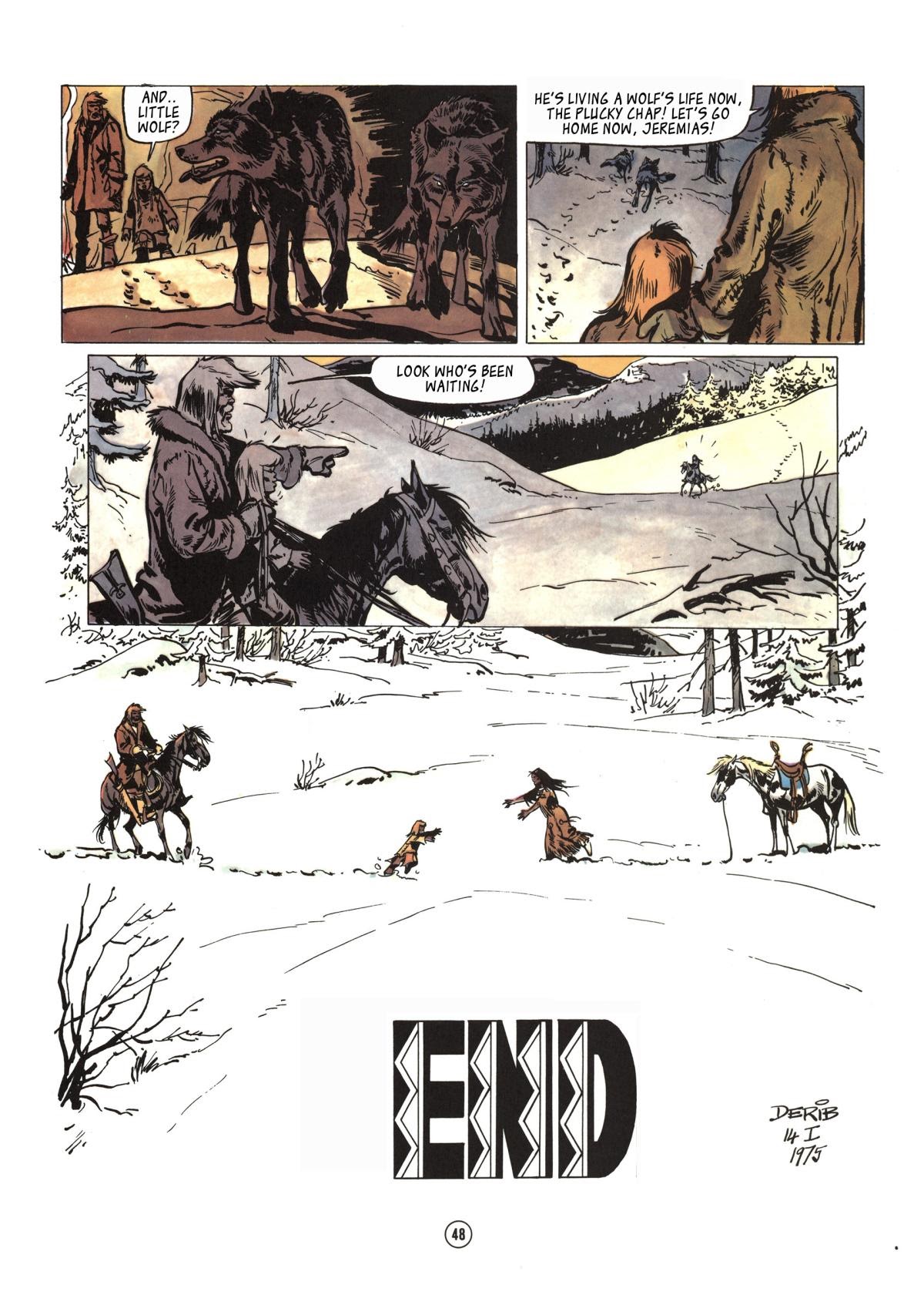 Read online Buddy Longway comic -  Issue #3 - 48