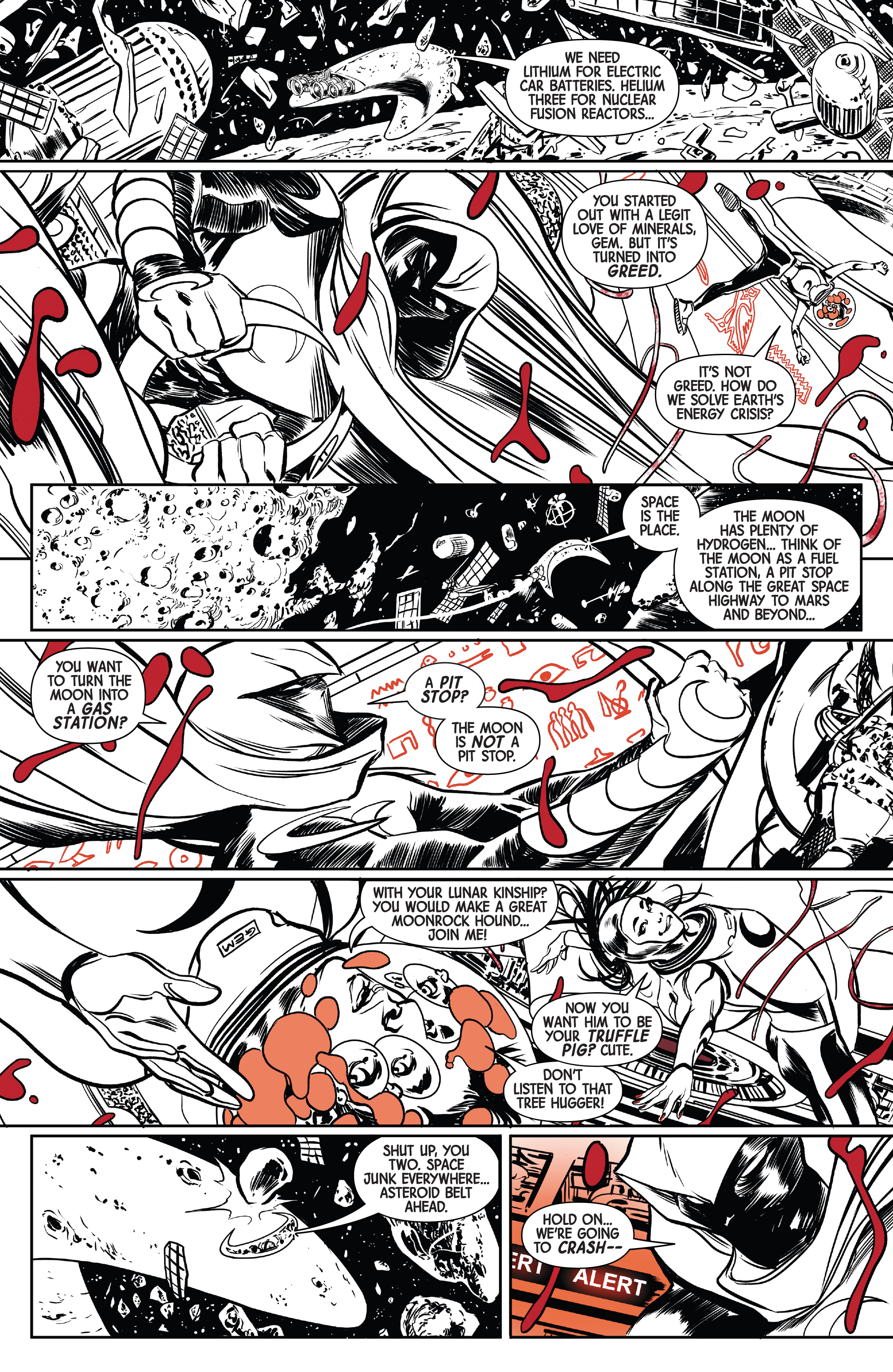 Read online Moon Knight: Black, White & Blood comic -  Issue #3 - 28