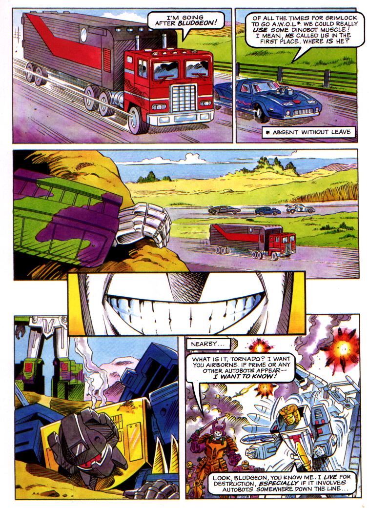 Read online Transformers: Generation 2 (1994) comic -  Issue #1 - 11