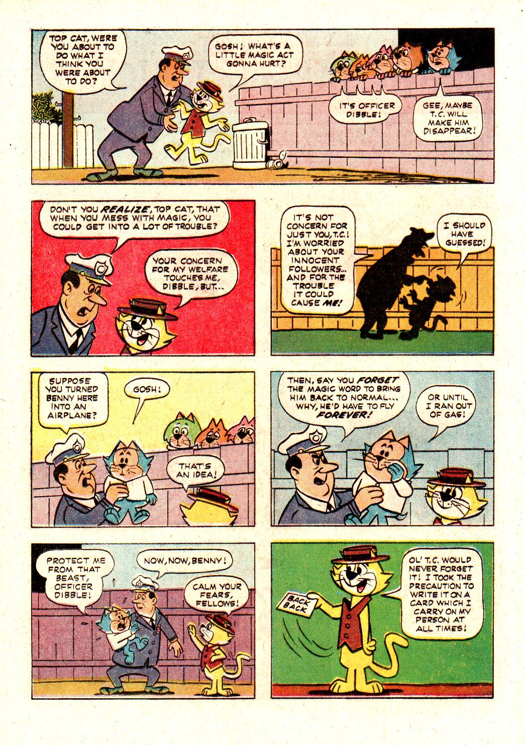 Read online Top Cat (1962) comic -  Issue #6 - 20
