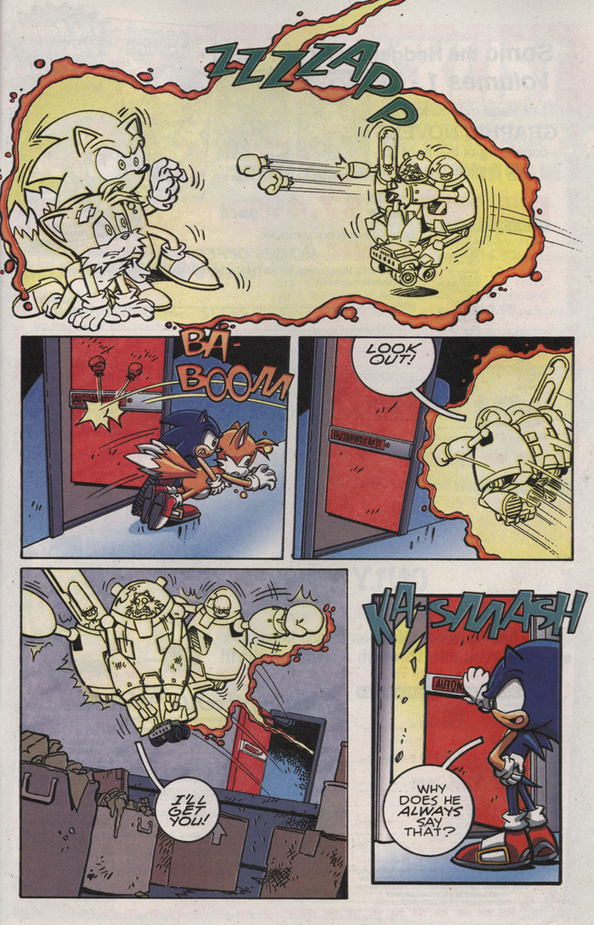 Read online Sonic X comic -  Issue #21 - 31