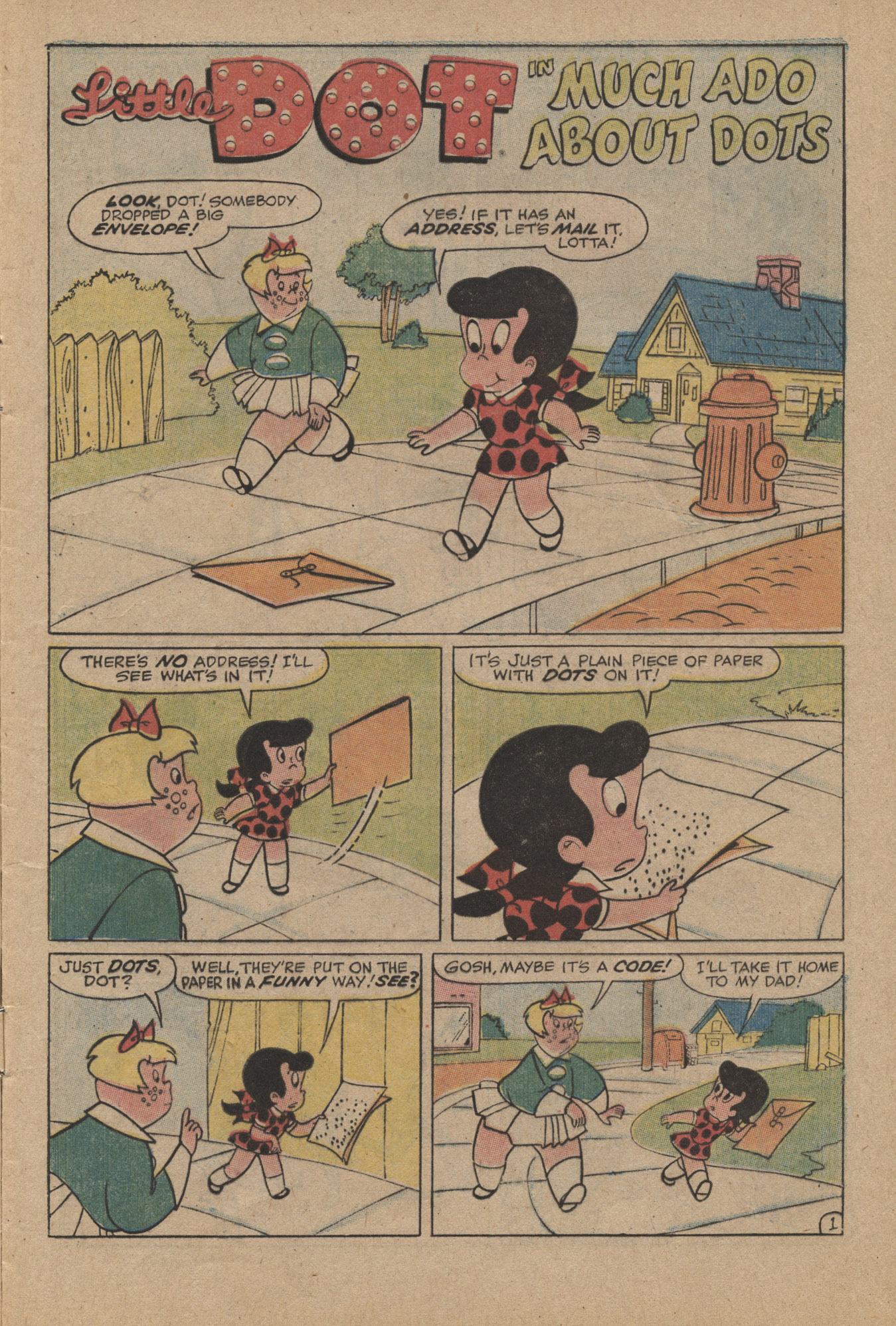 Read online Little Dot (1953) comic -  Issue #141 - 5