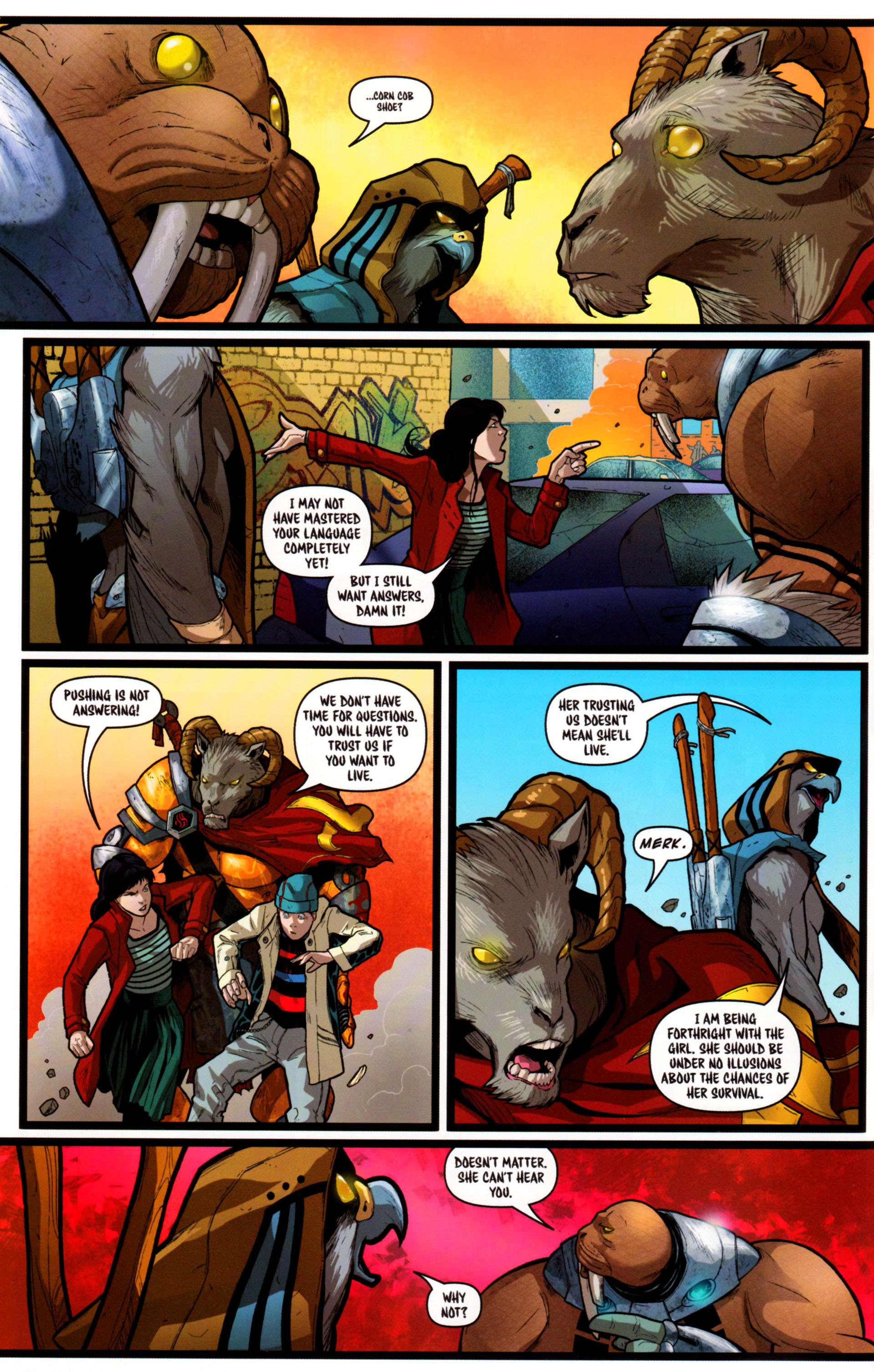 Read online Battle Beasts comic -  Issue #2 - 8