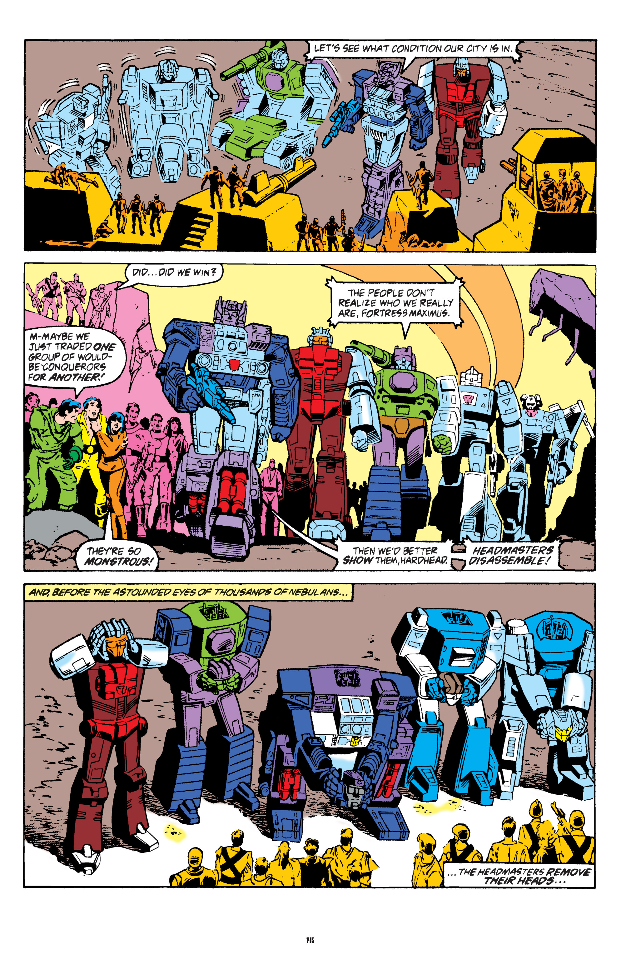 Read online The Transformers Classics comic -  Issue # TPB 7 - 144