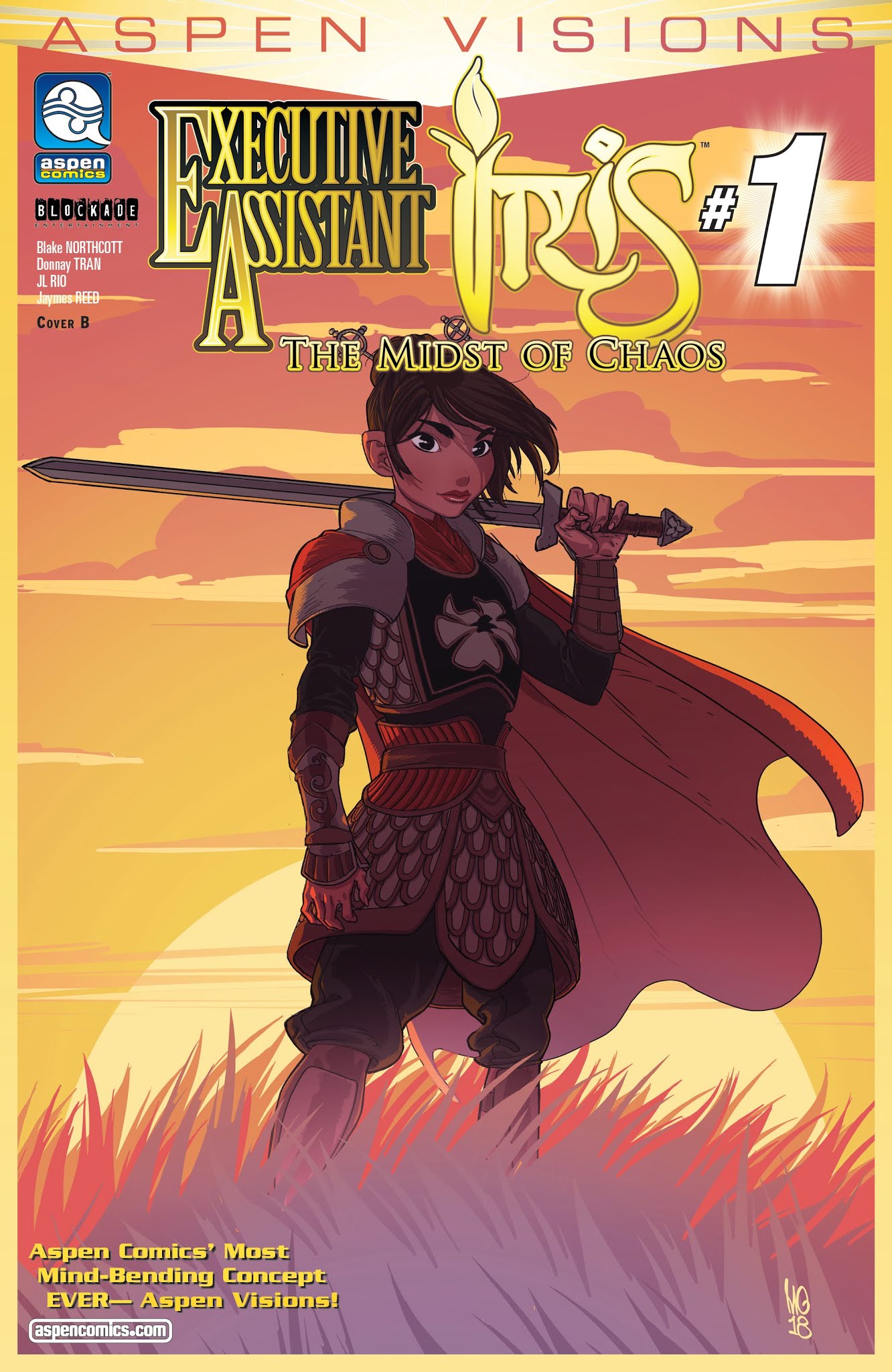 Read online Aspen Visions: Executive Assistant Iris: The Midst of Chaos comic -  Issue #1 - 2