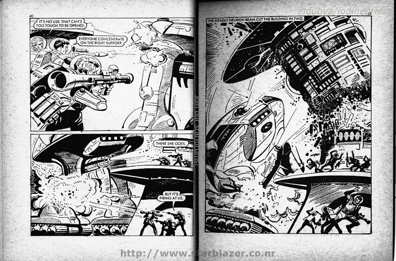 Read online Starblazer comic -  Issue #60 - 22