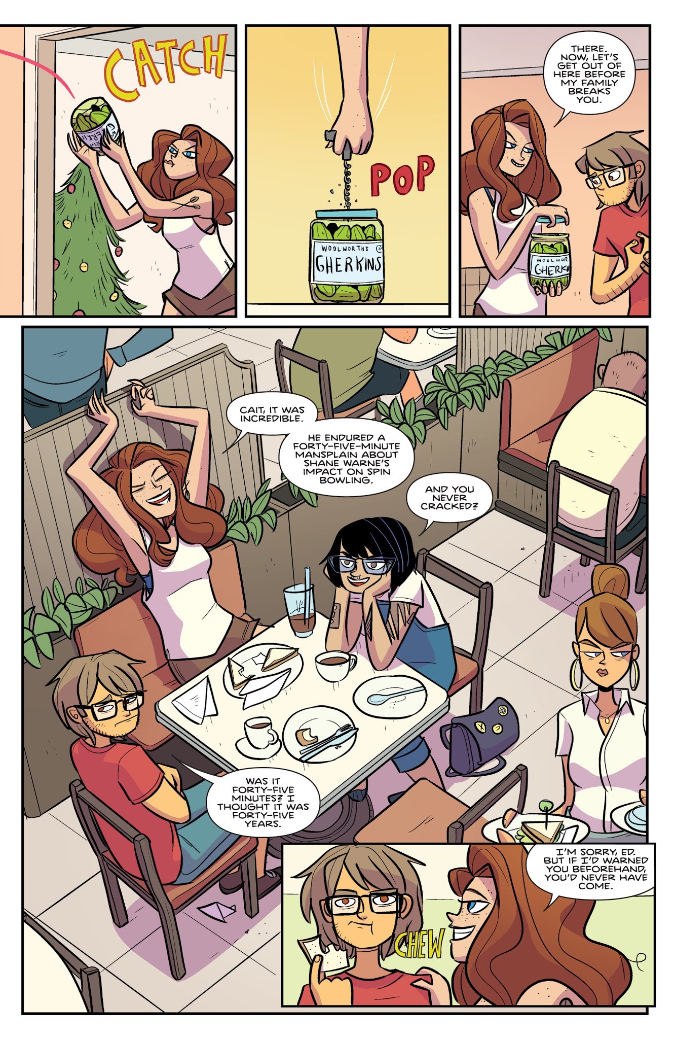 Read online Giant Days: Where Women Glow and Men Plunder comic -  Issue # Full - 18