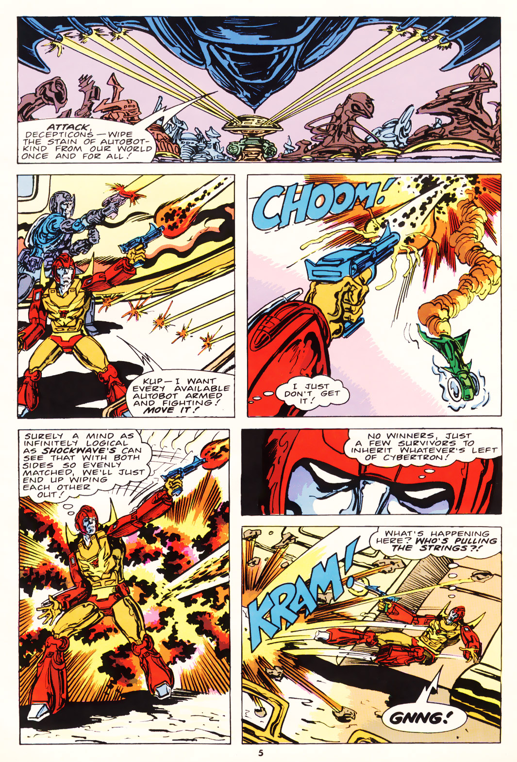 Read online The Transformers (UK) comic -  Issue #148 - 5