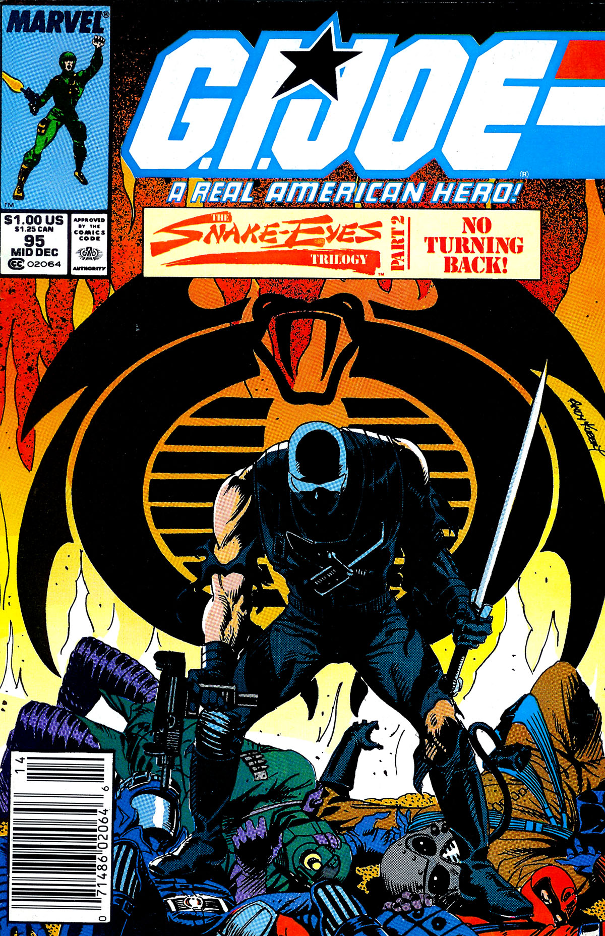 Read online G.I. Joe: A Real American Hero comic -  Issue #95 - 1
