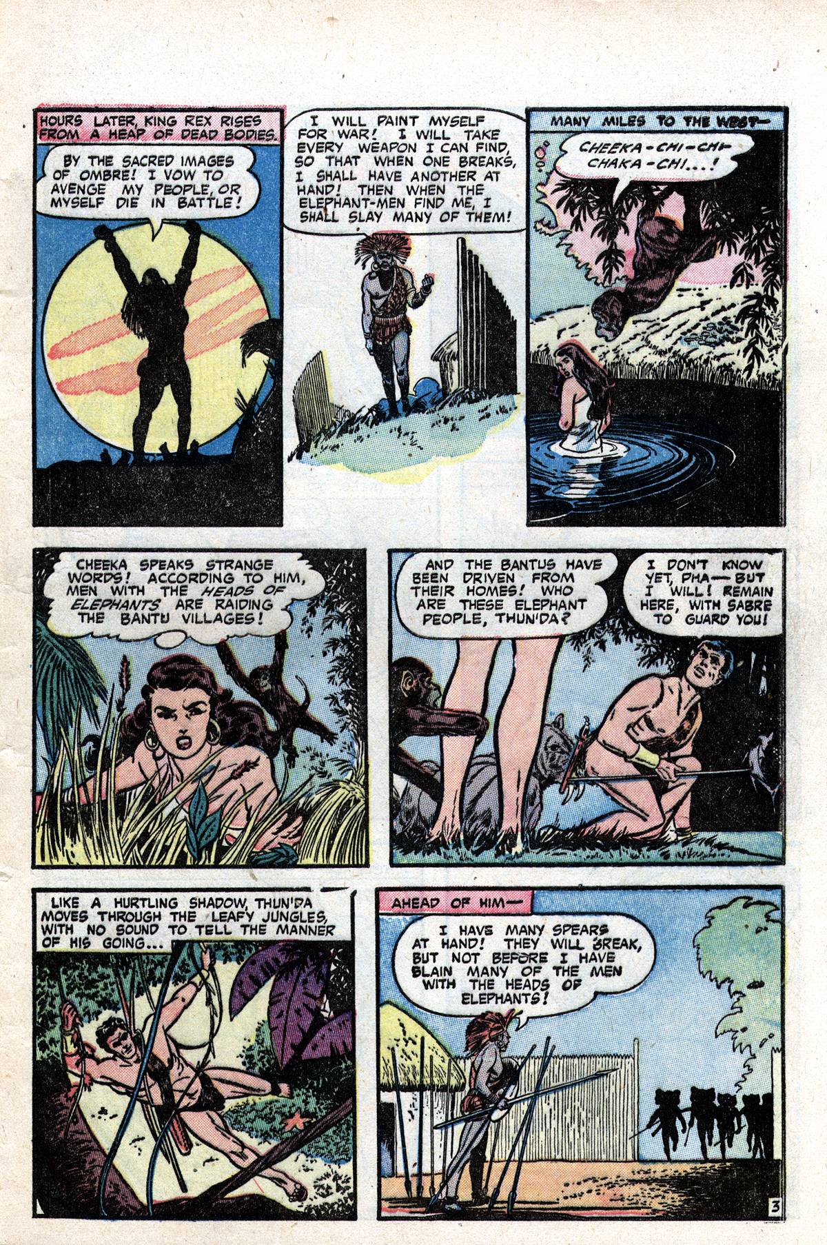 Read online Thun'da: King of the Congo comic -  Issue #6 - 5