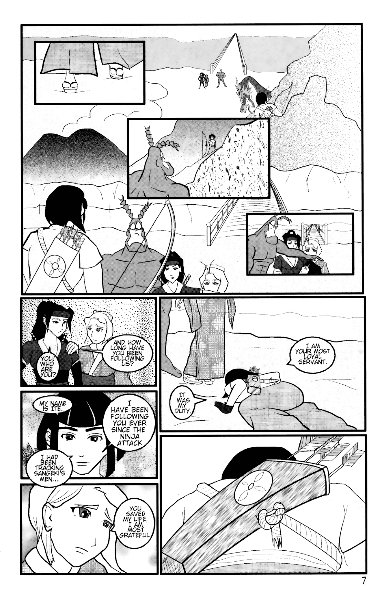 Read online The Mangalicious Tick: Rise of the Setting Sun comic -  Issue #2 - 9