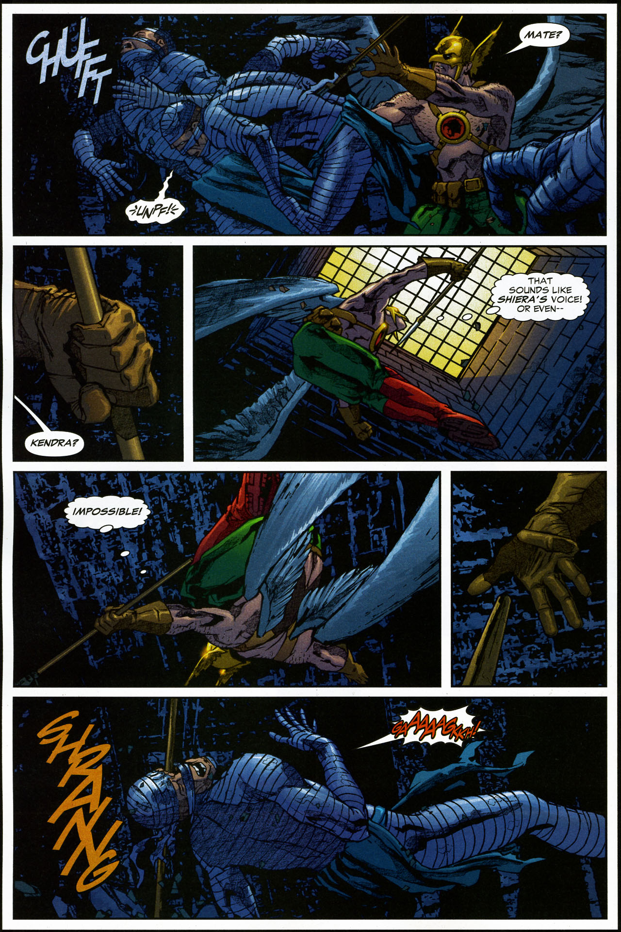 Read online Hawkgirl comic -  Issue #66 - 8