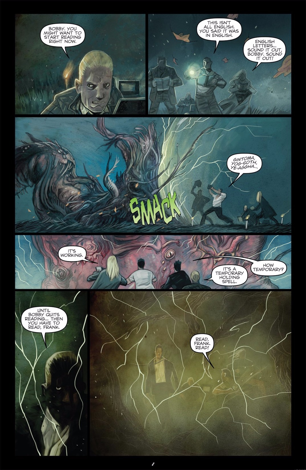 Read online H.P. Lovecraft's The Dunwich Horror comic -  Issue #4 - 11