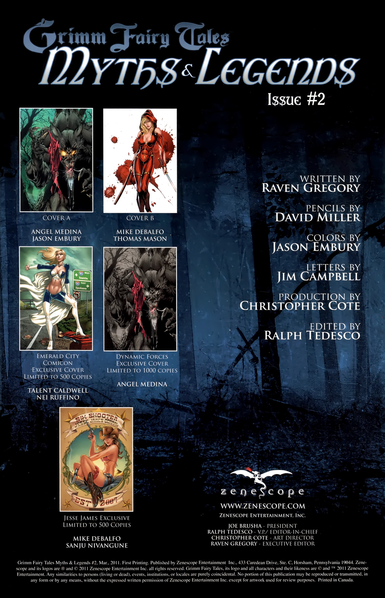 Read online Grimm Fairy Tales: Myths & Legends comic -  Issue #2 - 3