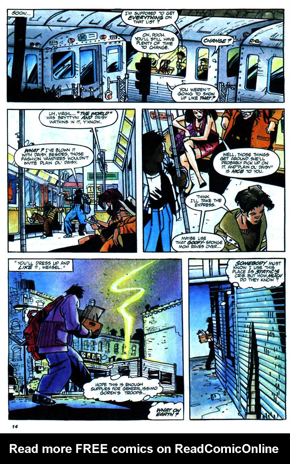 Read online Static comic -  Issue #8 - 10