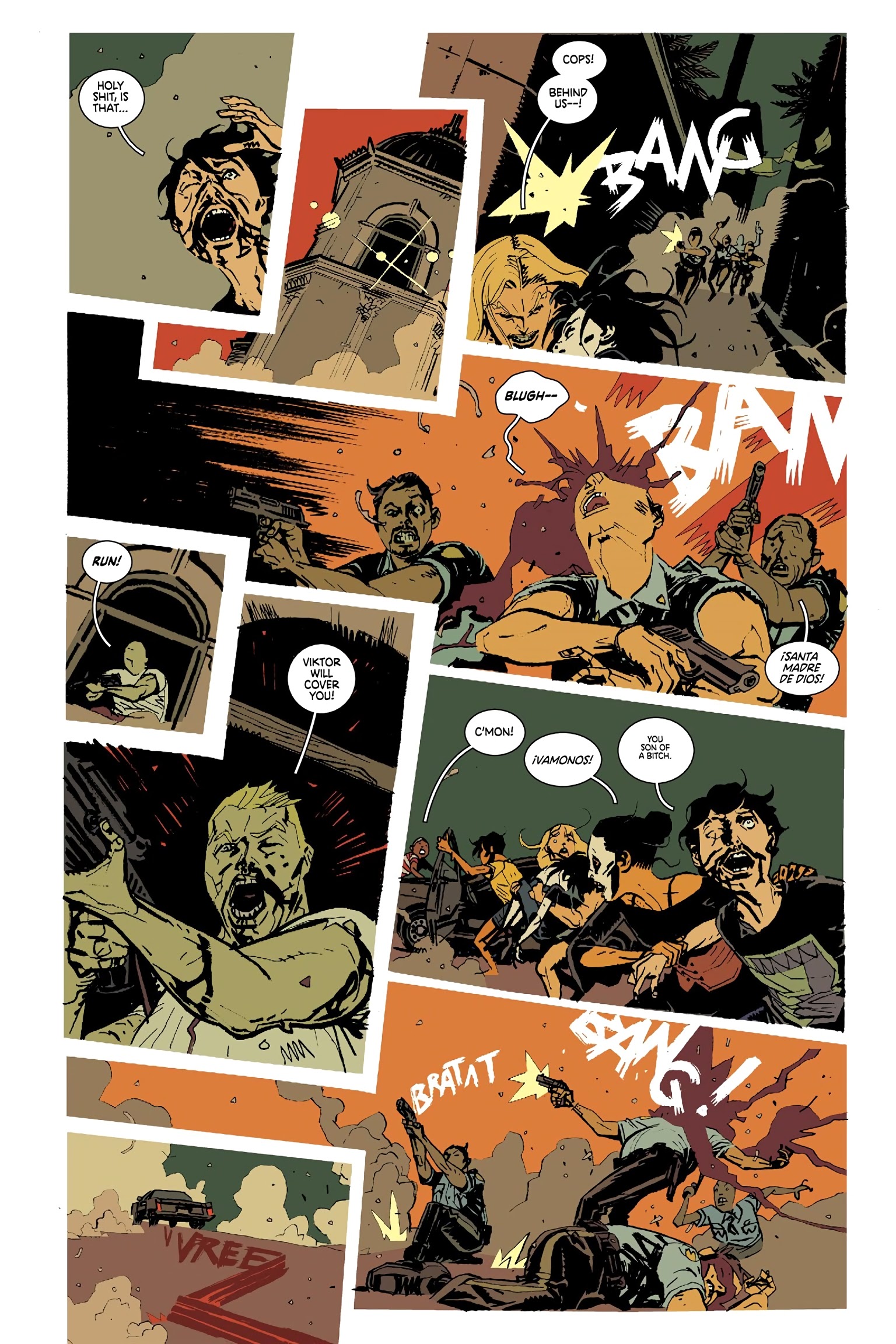 Read online Deadly Class comic -  Issue # _Deluxe Edition Teen Age Riot (Part 1) - 96