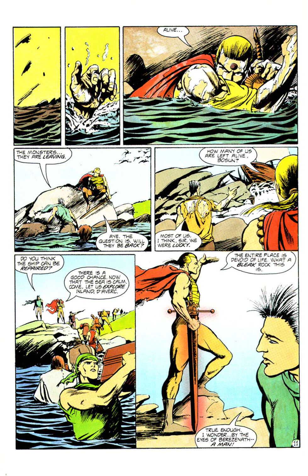 Read online Hawkmoon: The Runestaff comic -  Issue #1 - 13