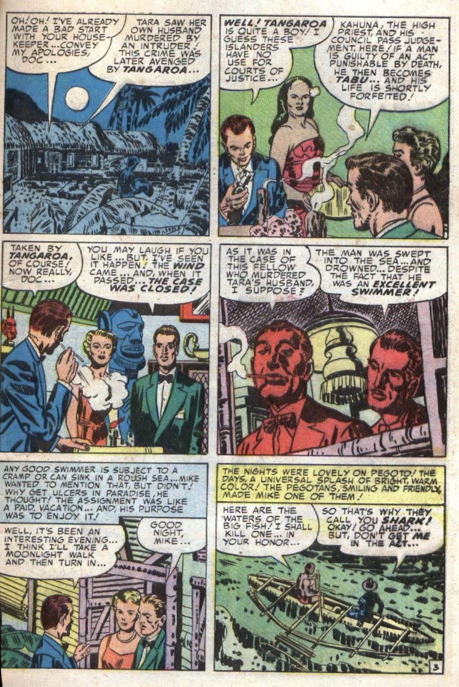 Read online Black Magic (1950) comic -  Issue #26 - 29