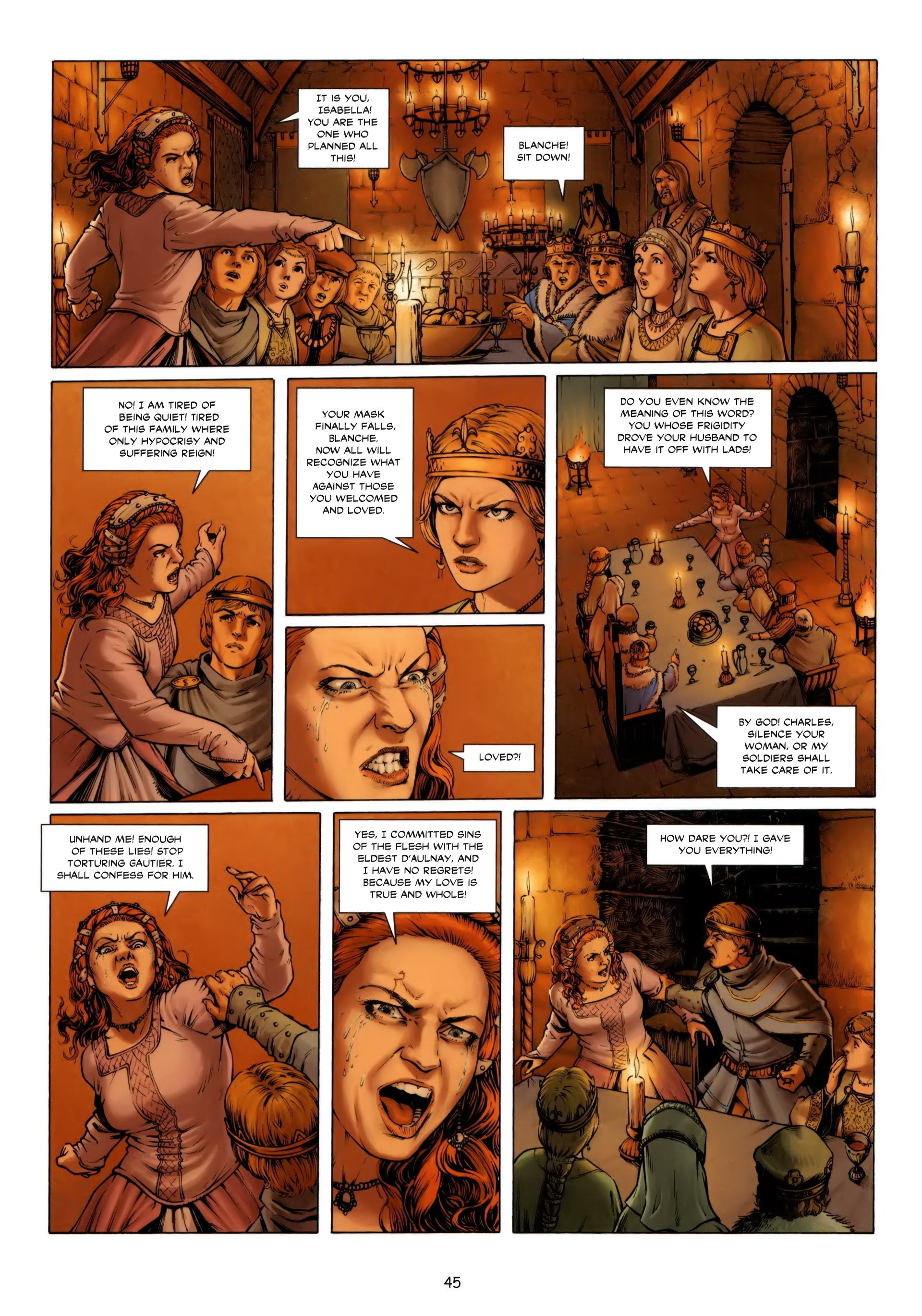 Read online Isabella: She-Wolf of France comic -  Issue #1 - 46