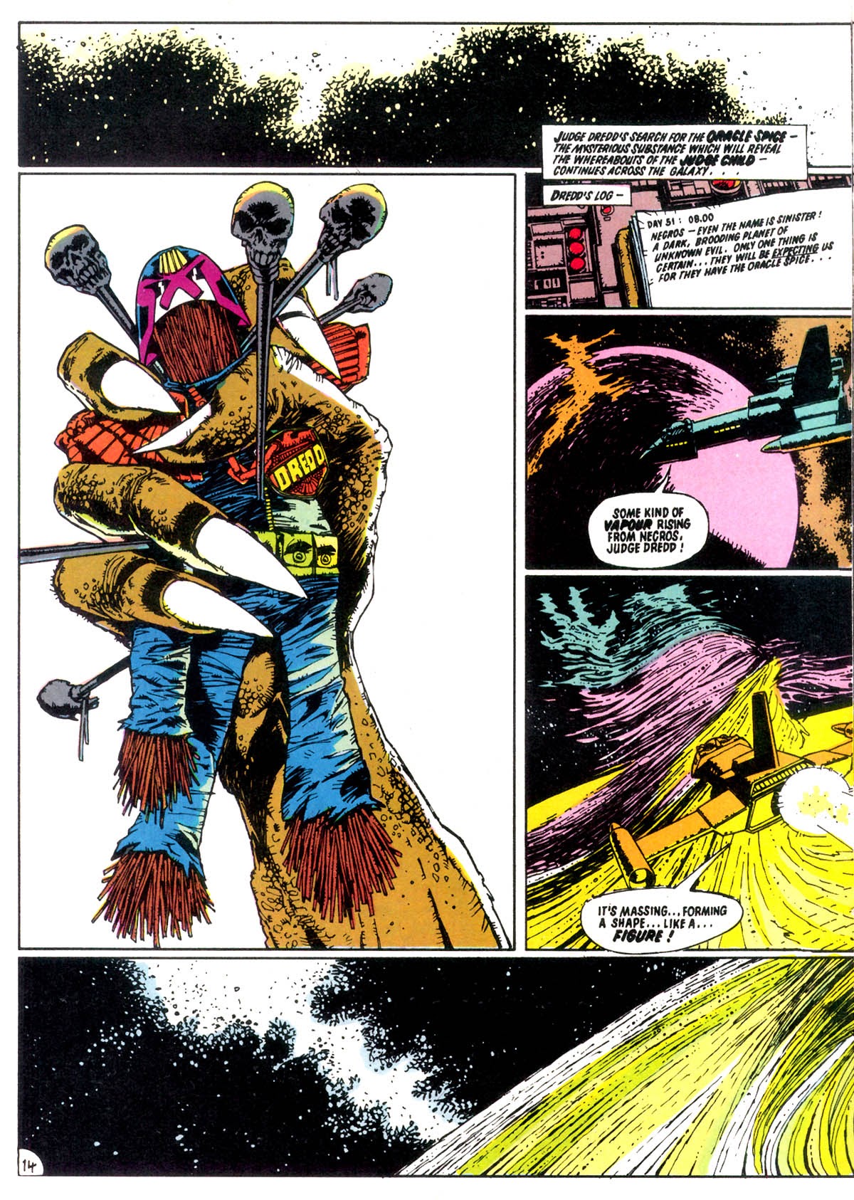 Read online Judge Dredd: The Judge Child Quest comic -  Issue #3 - 17