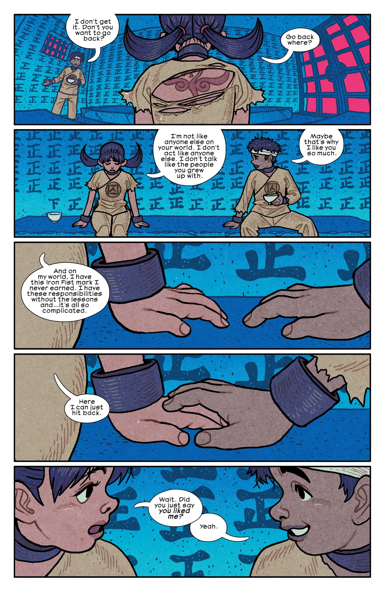 Read online The Immortal Iron Fists comic -  Issue #6 - 8