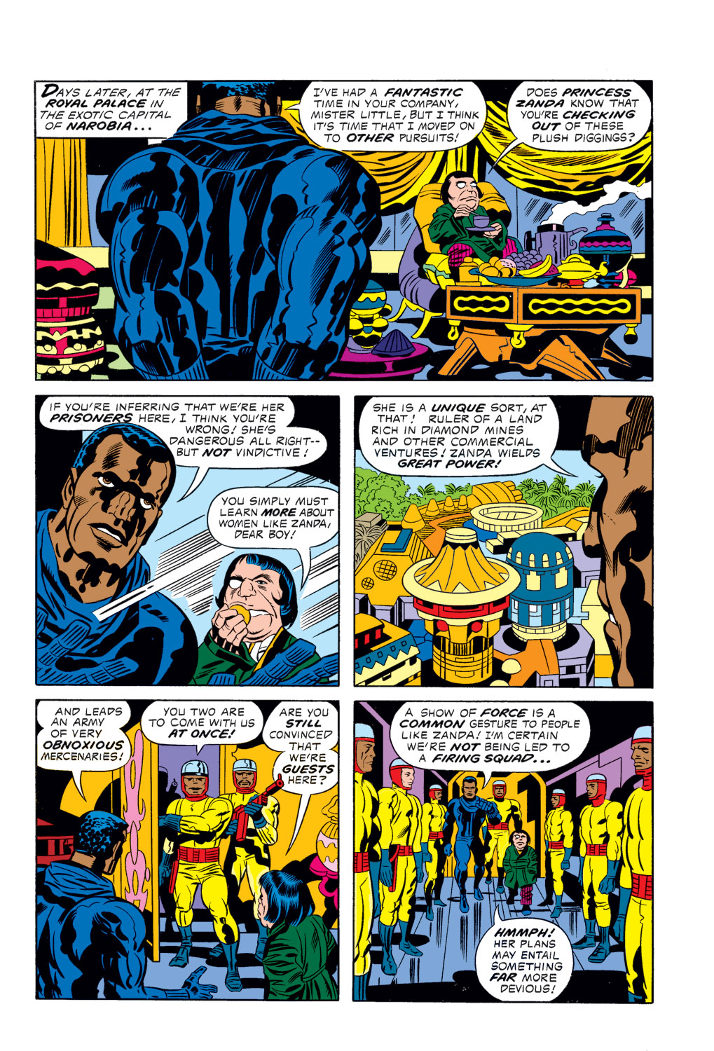 Read online Black Panther (1977) comic -  Issue #4 - 12