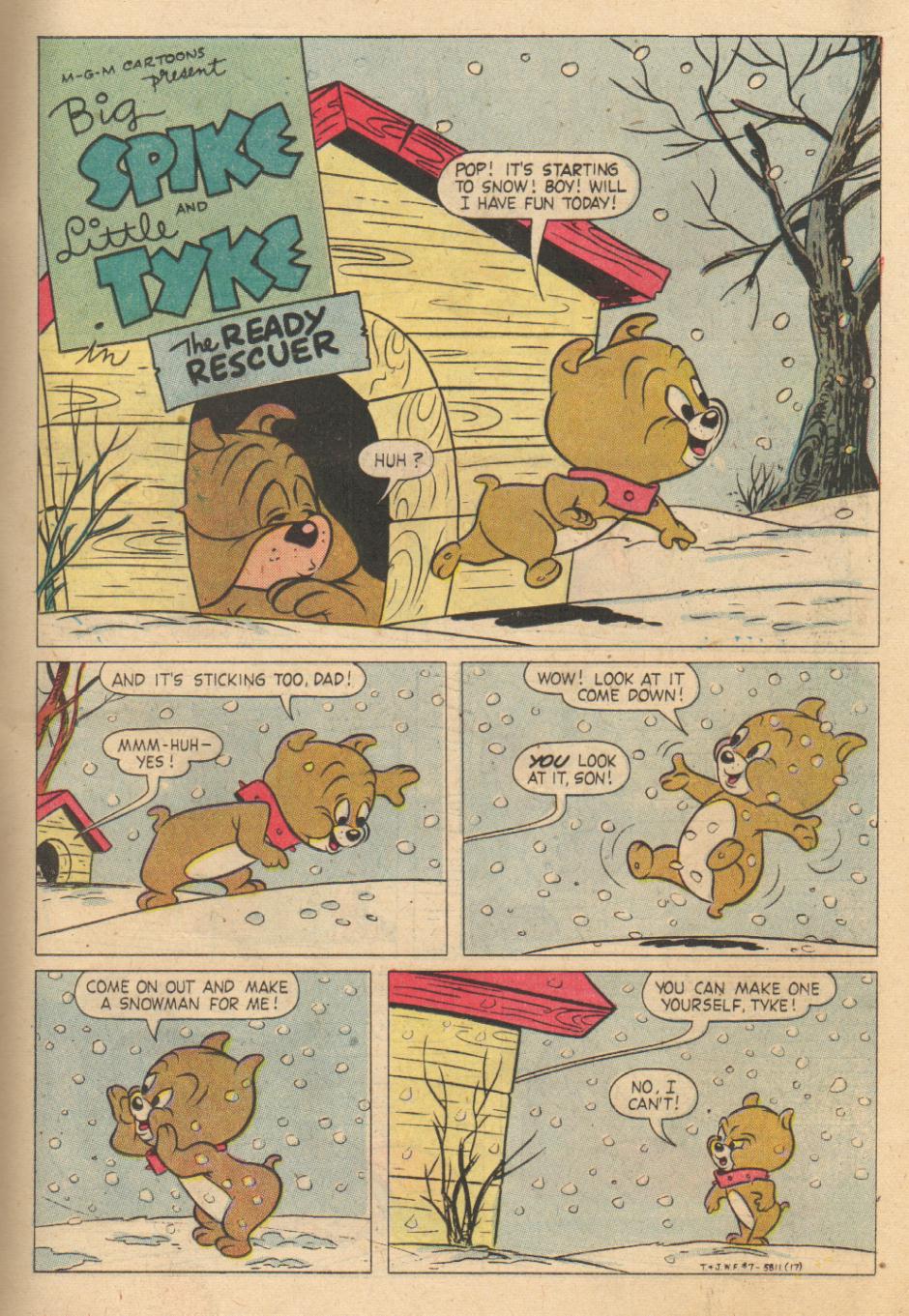 Read online M.G.M.'s Tom and Jerry's Winter Fun comic -  Issue #7 - 19