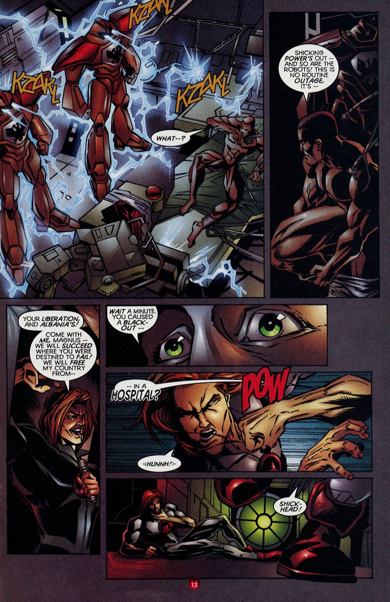 Read online Magnus Robot Fighter (1997) comic -  Issue #13 - 11