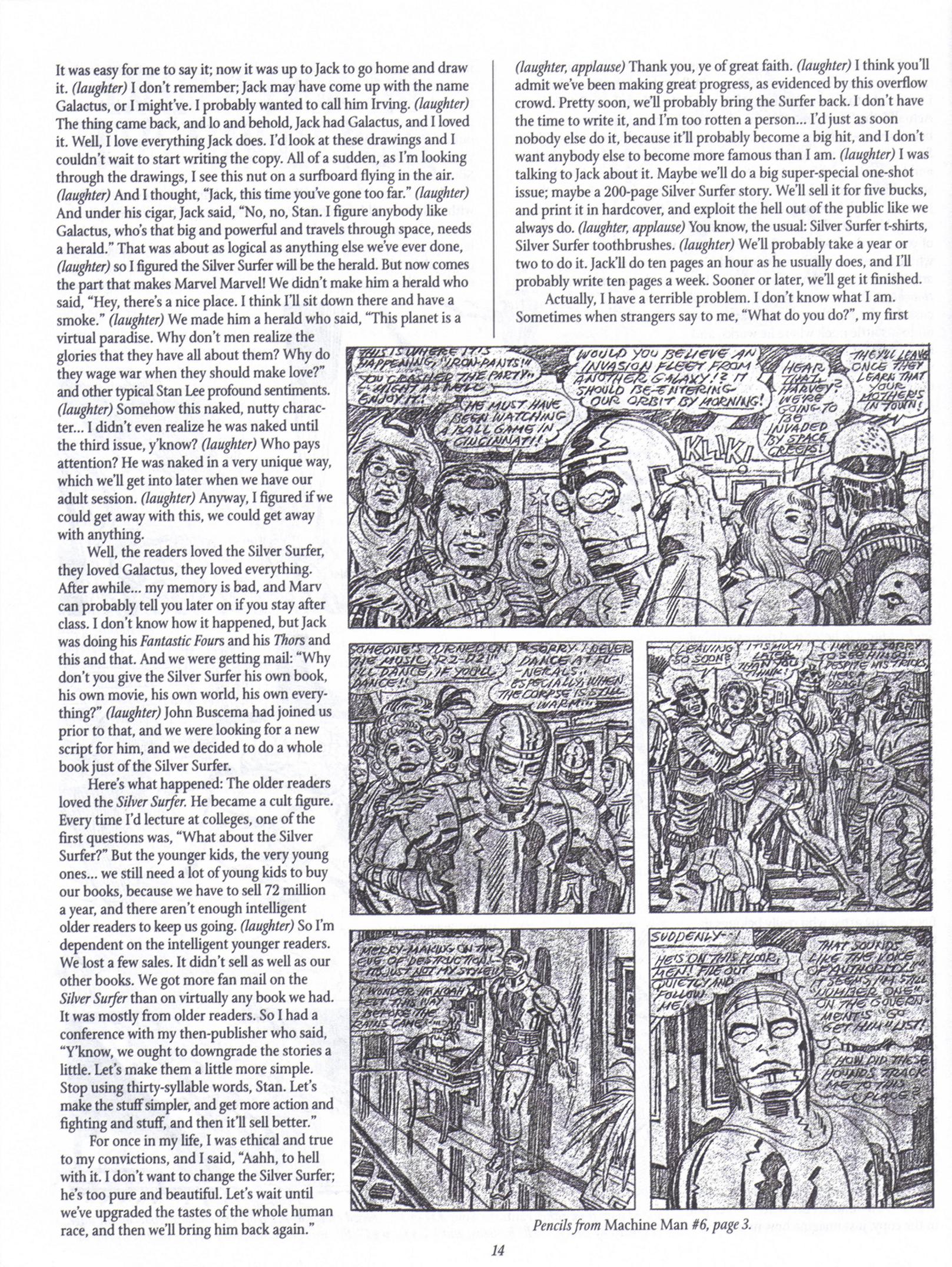 Read online The Jack Kirby Collector comic -  Issue #18 - 14