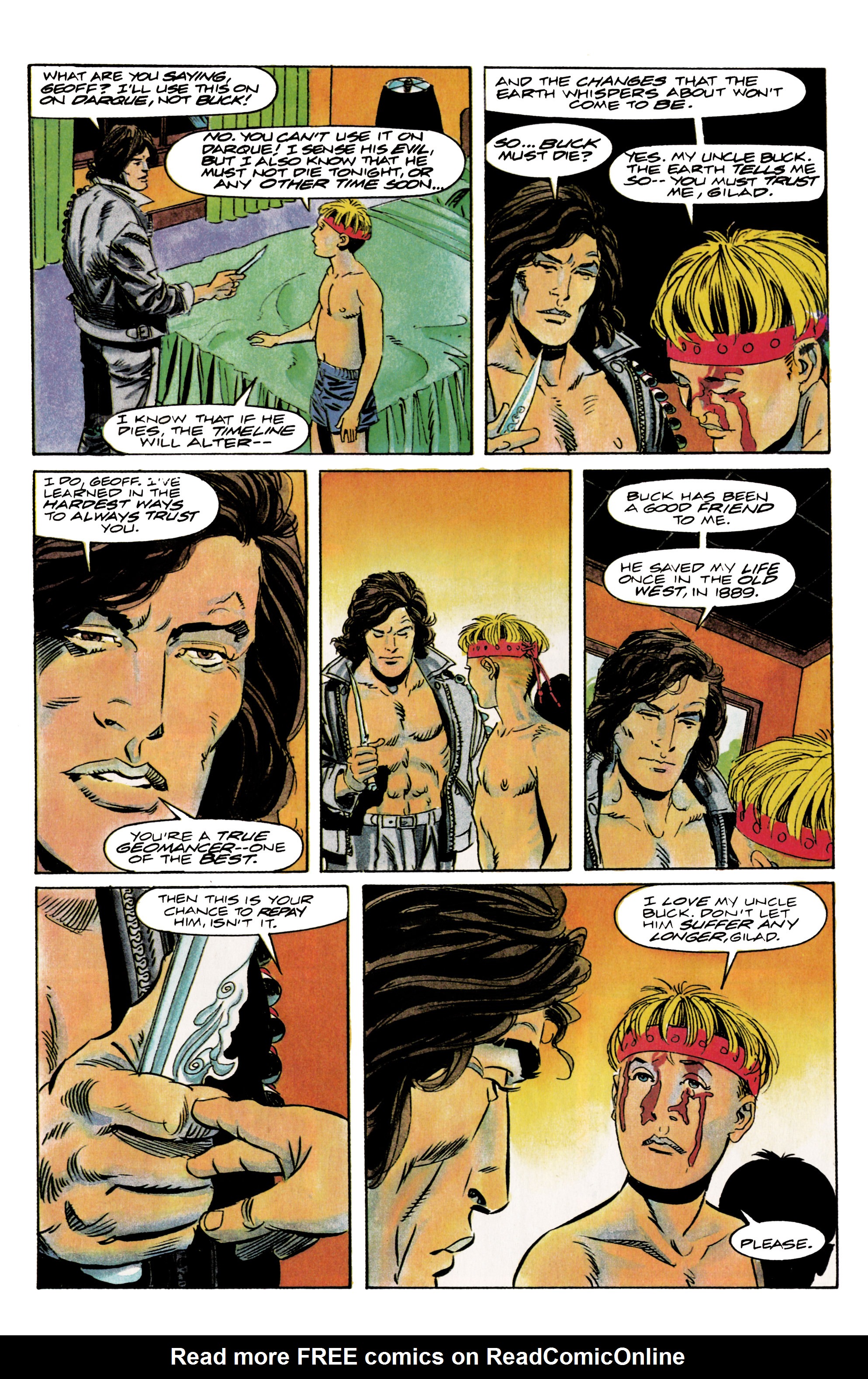 Read online Eternal Warrior (1992) comic -  Issue #6 - 19