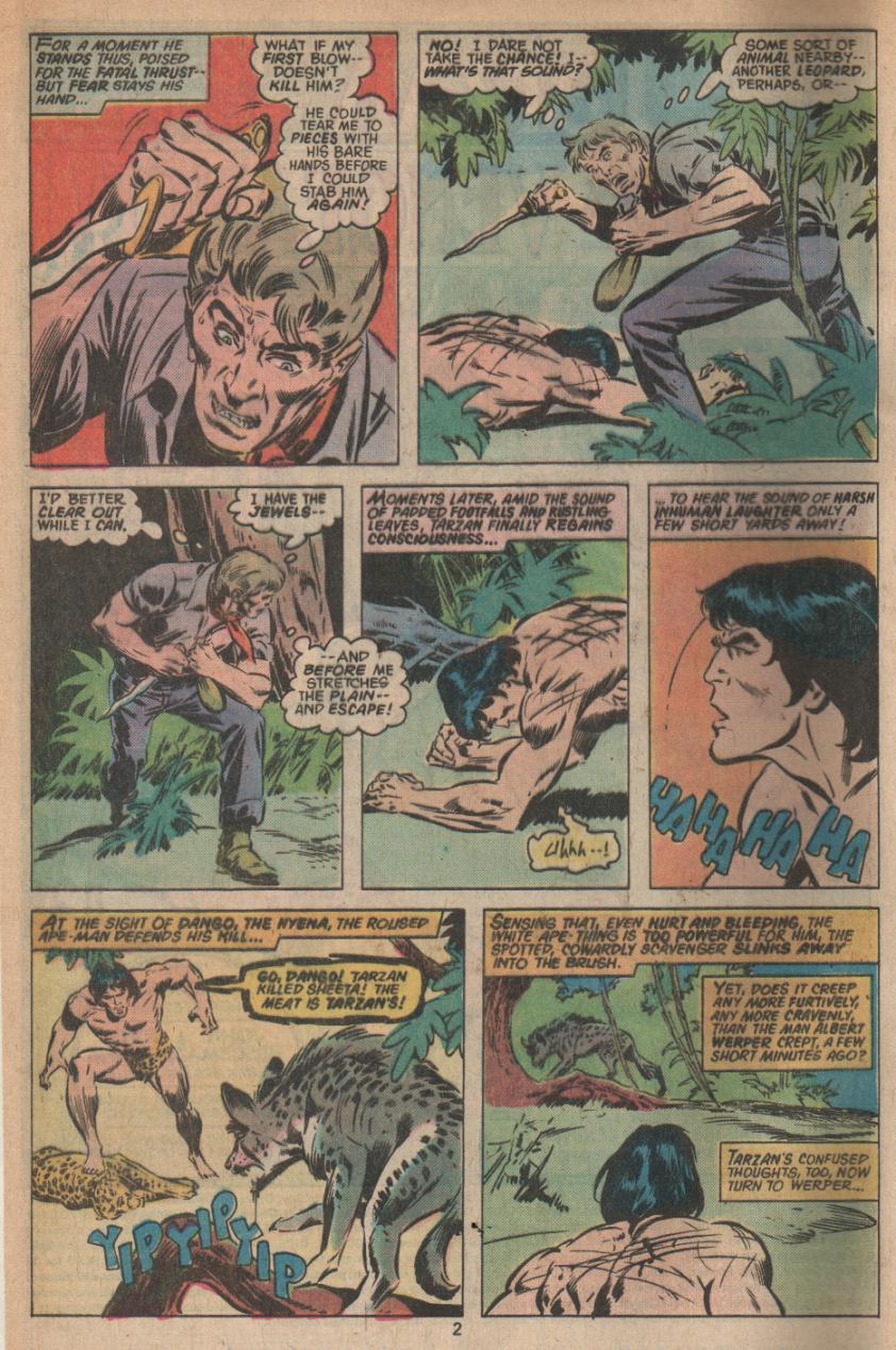 Read online Tarzan (1977) comic -  Issue #5 - 3