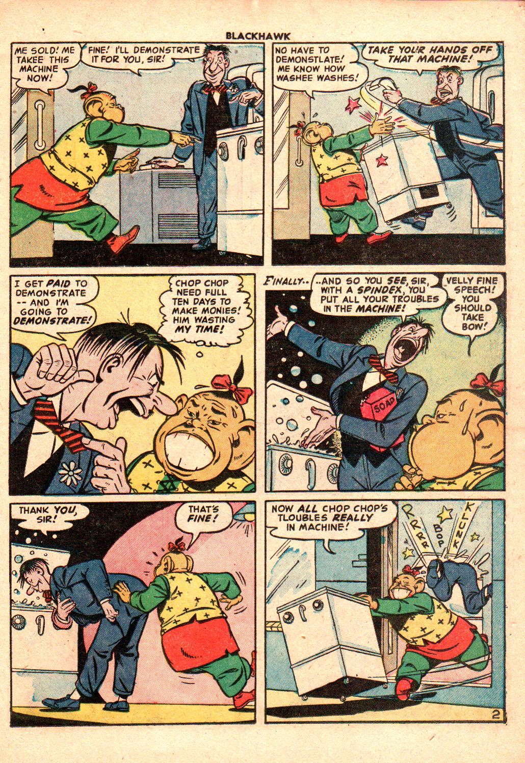 Read online Blackhawk (1957) comic -  Issue #62 - 15