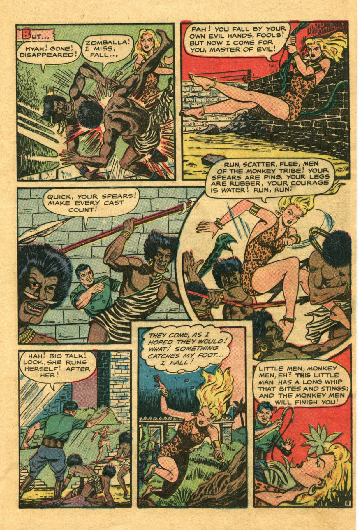 Read online Sheena, Queen of the Jungle (1942) comic -  Issue #9 - 13