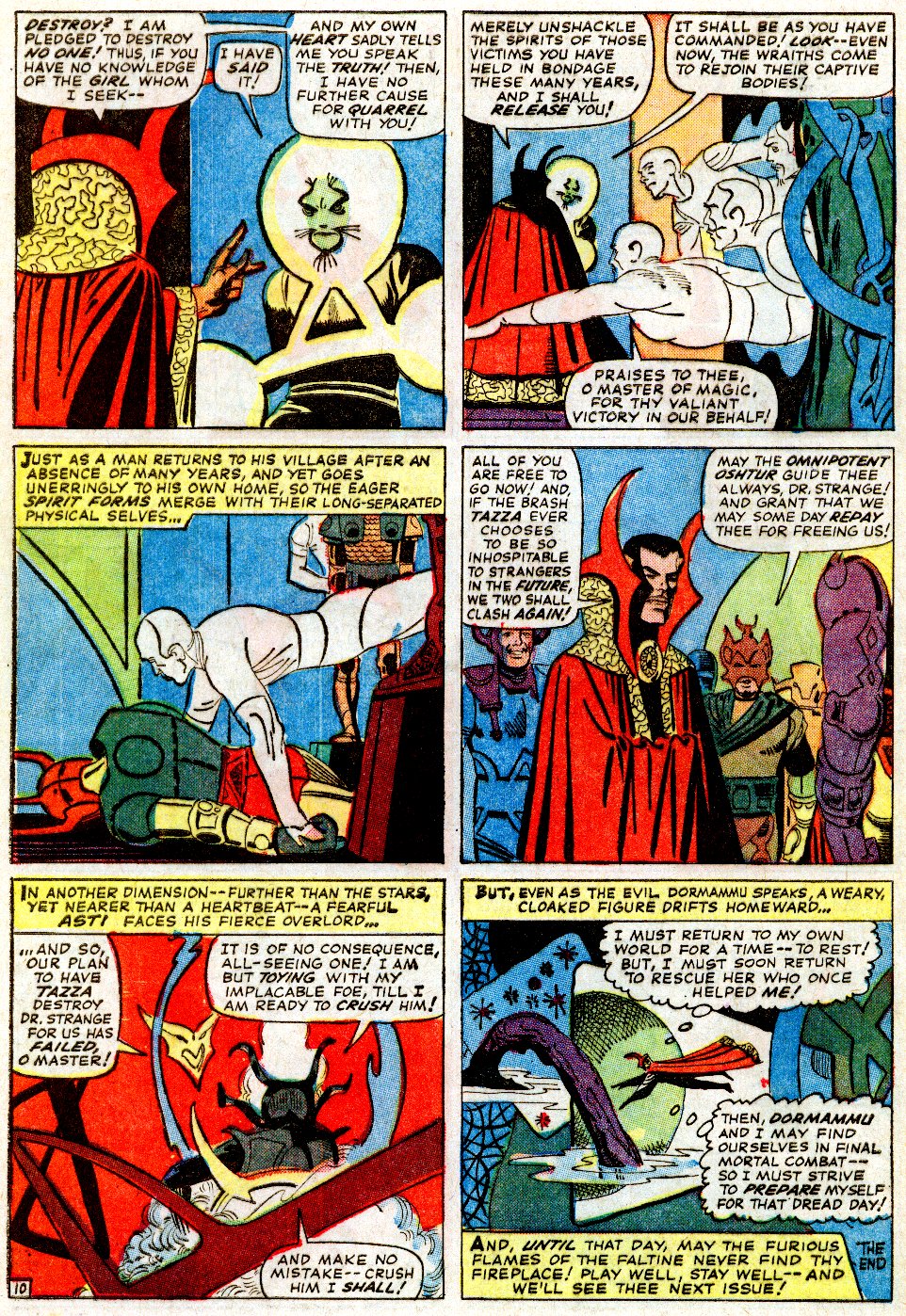 Read online Marvel Masterworks: Doctor Strange comic -  Issue # TPB 2 - 34