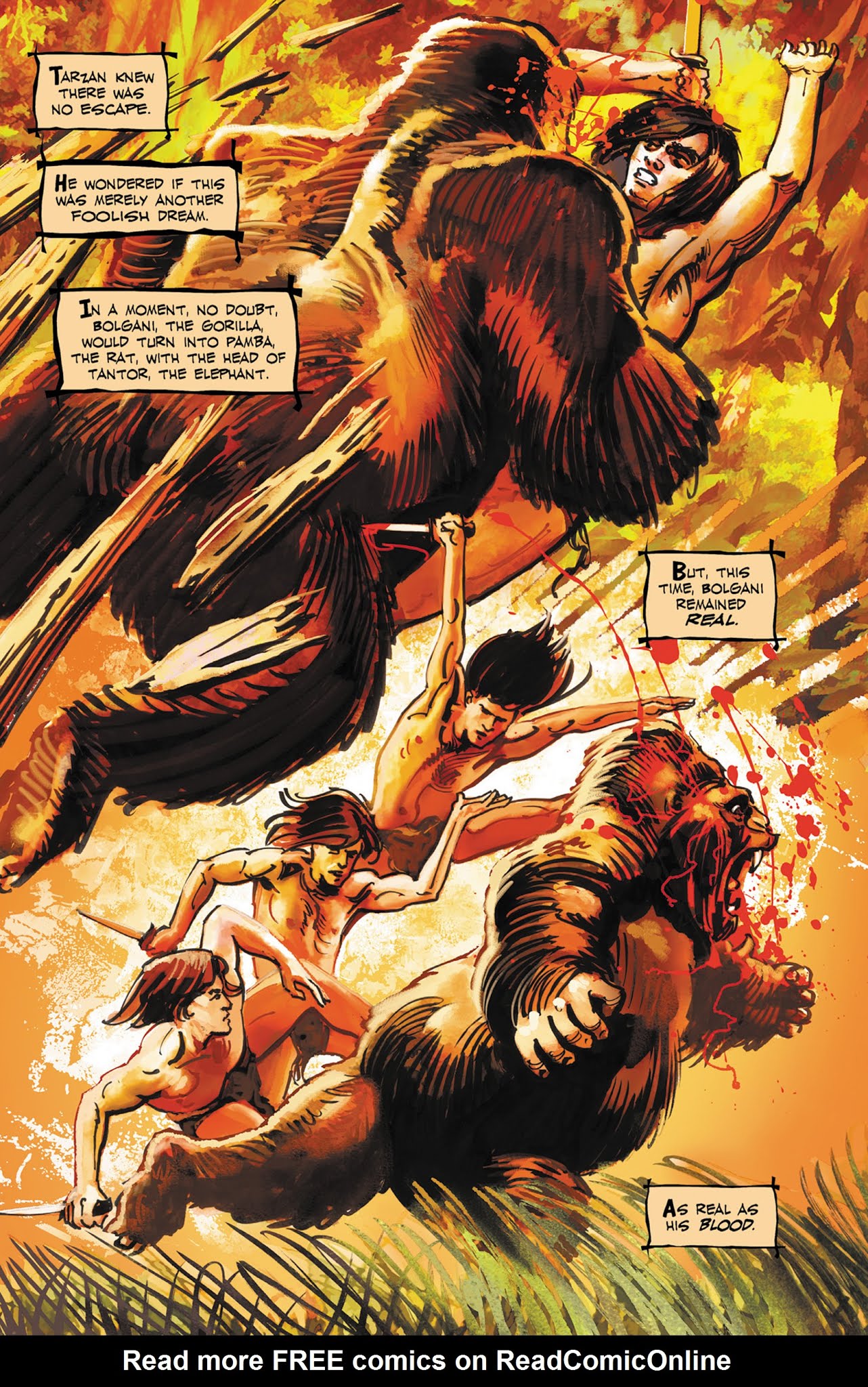 Read online Edgar Rice Burroughs' Jungle Tales of Tarzan comic -  Issue # TPB (Part 2) - 12