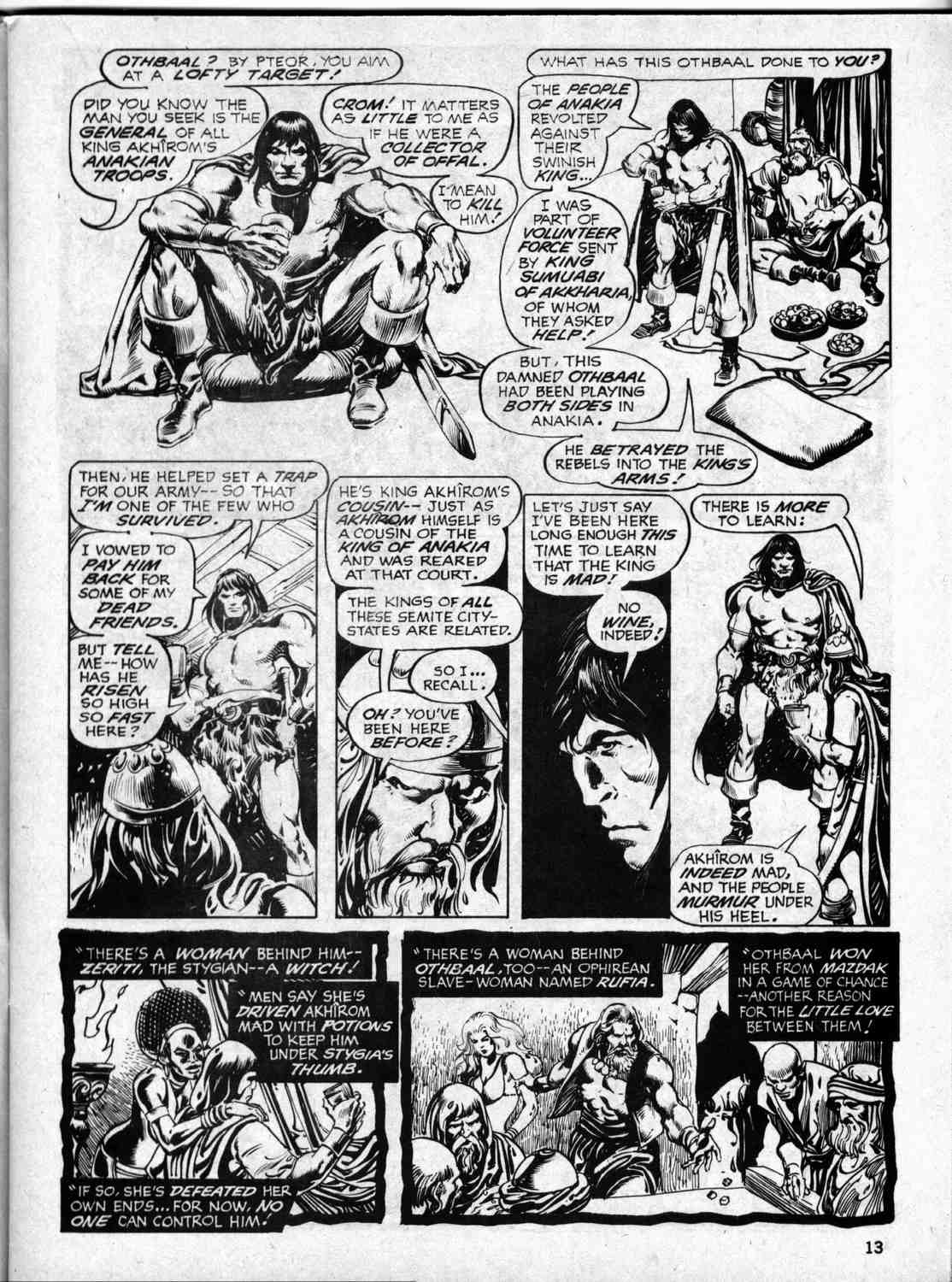 Read online The Savage Sword Of Conan comic -  Issue #36 - 13
