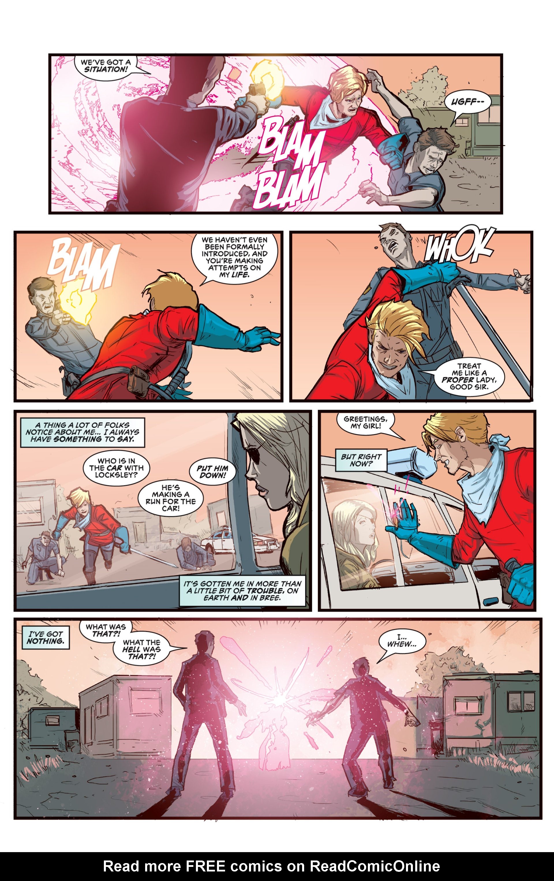 Read online Grimm Fairy Tales presents Robyn Hood: Wanted comic -  Issue #2 - 8