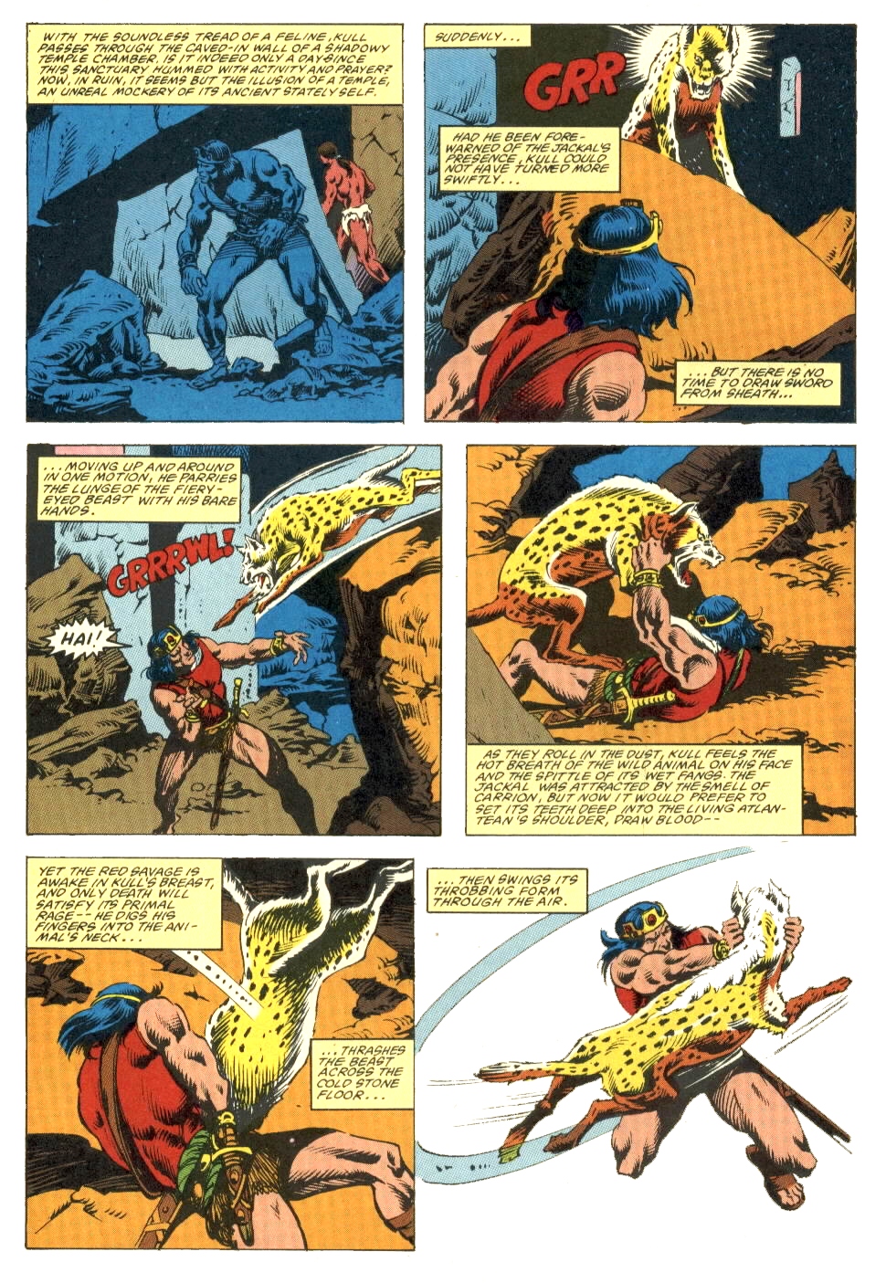 Read online Kull The Conqueror (1982) comic -  Issue #1 - 8