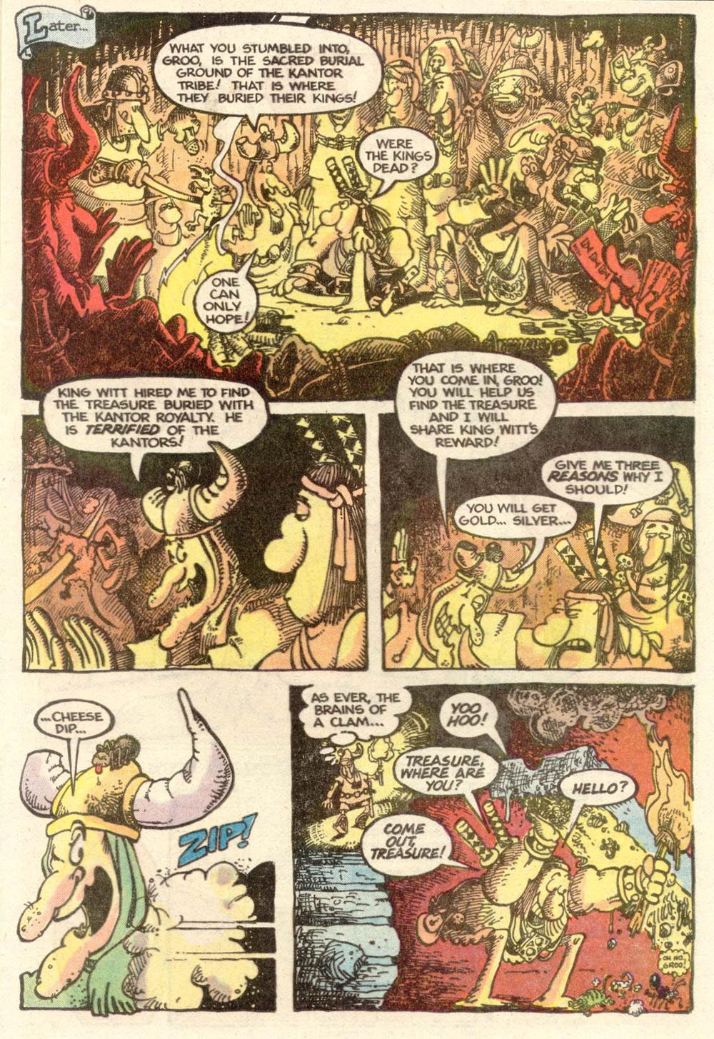 Read online Sergio Aragonés Groo the Wanderer comic -  Issue #8 - 8