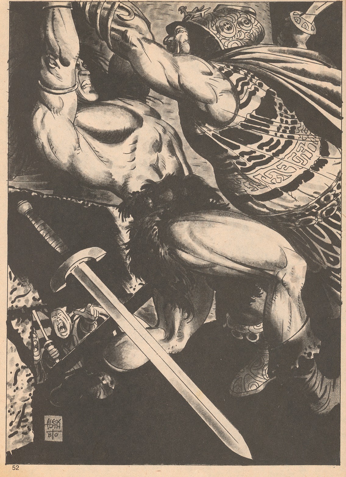 Read online The Savage Sword Of Conan comic -  Issue #64 - 52