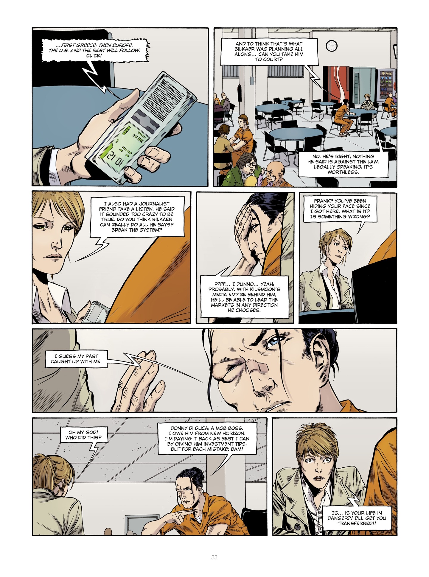 Read online Hedge Fund comic -  Issue #3 - 34