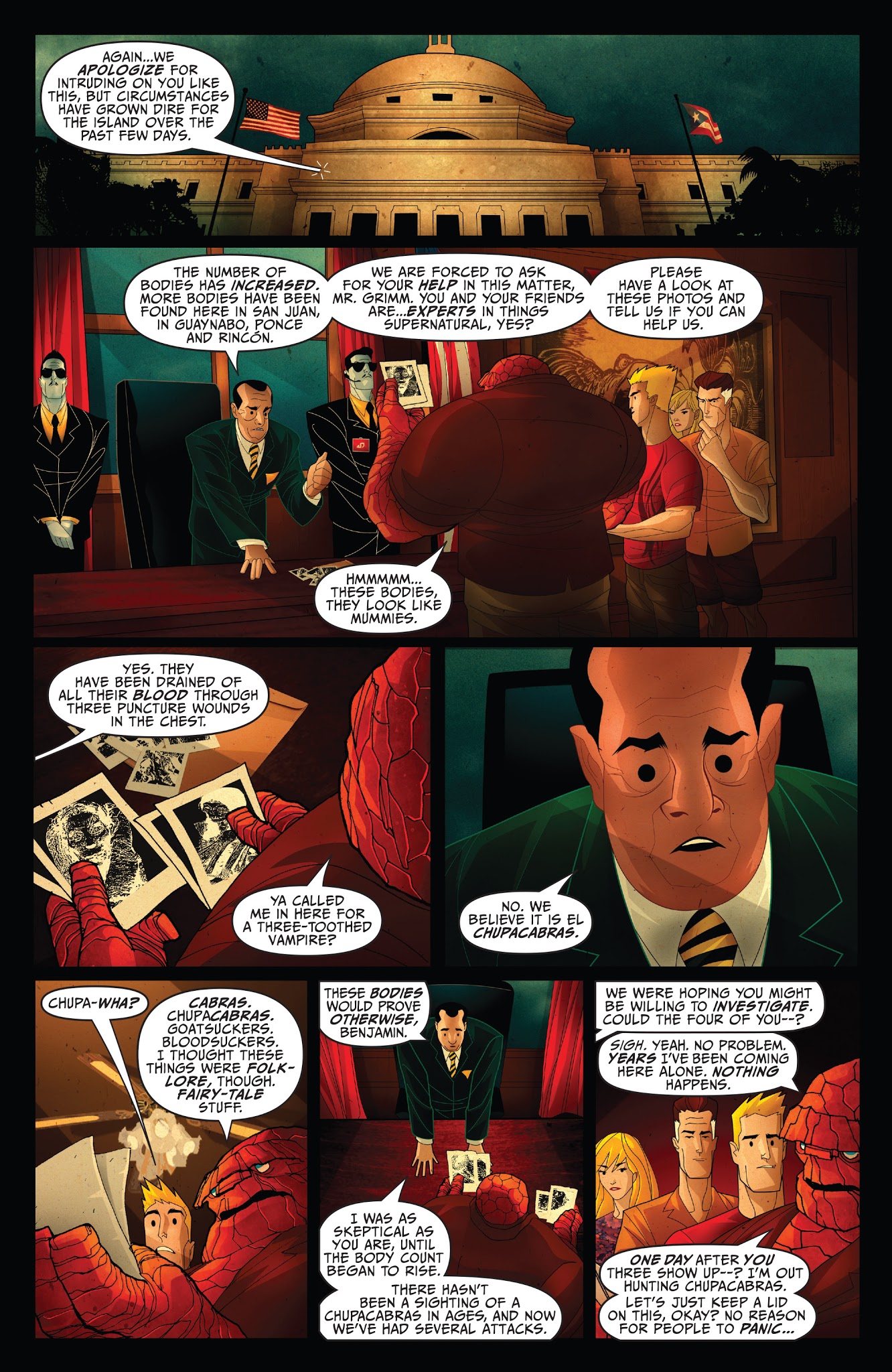 Read online Fantastic Four: ¡Isla De La Muerte! comic -  Issue # Full - 17